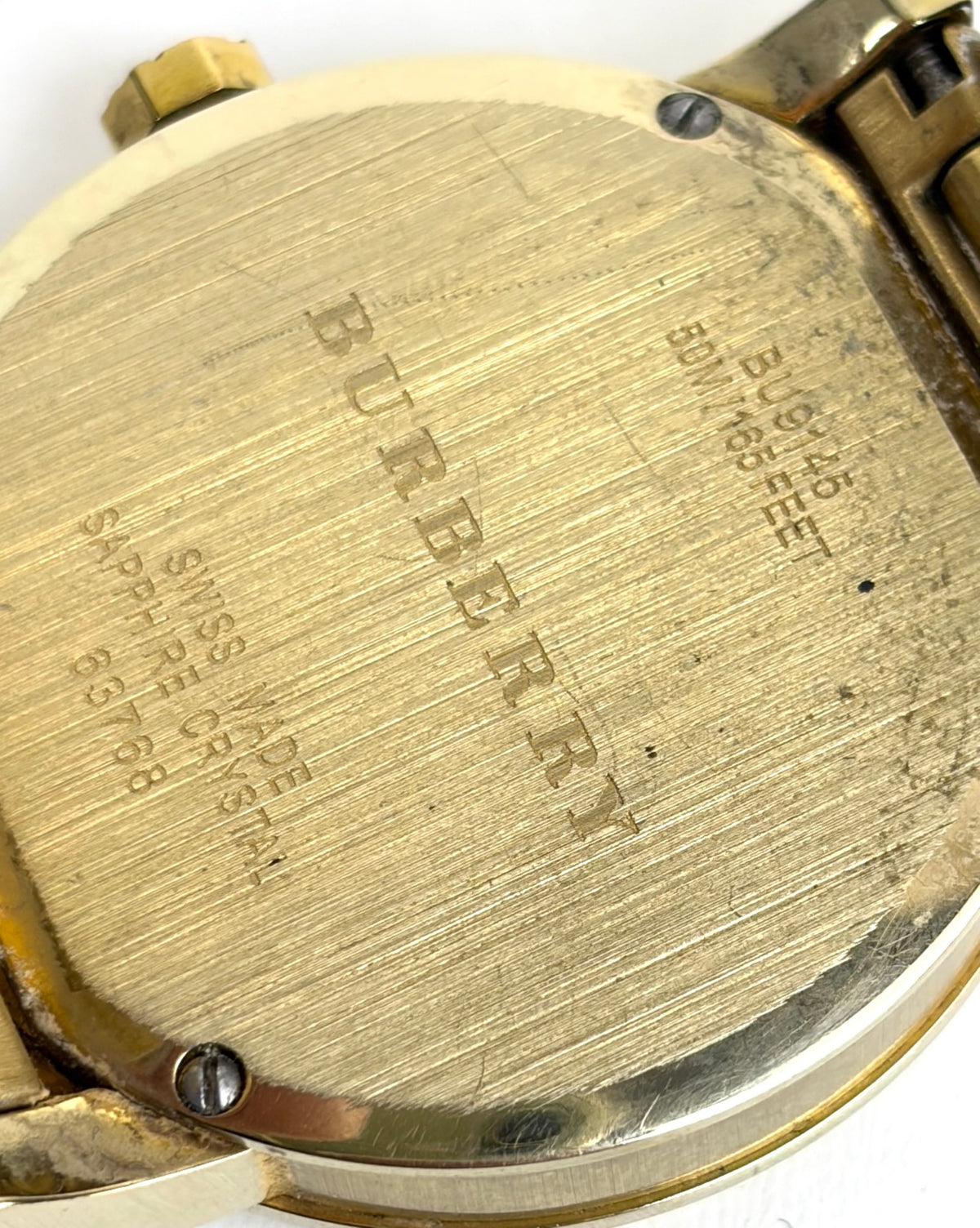 Burberry the city Gold Watch tonel 50m