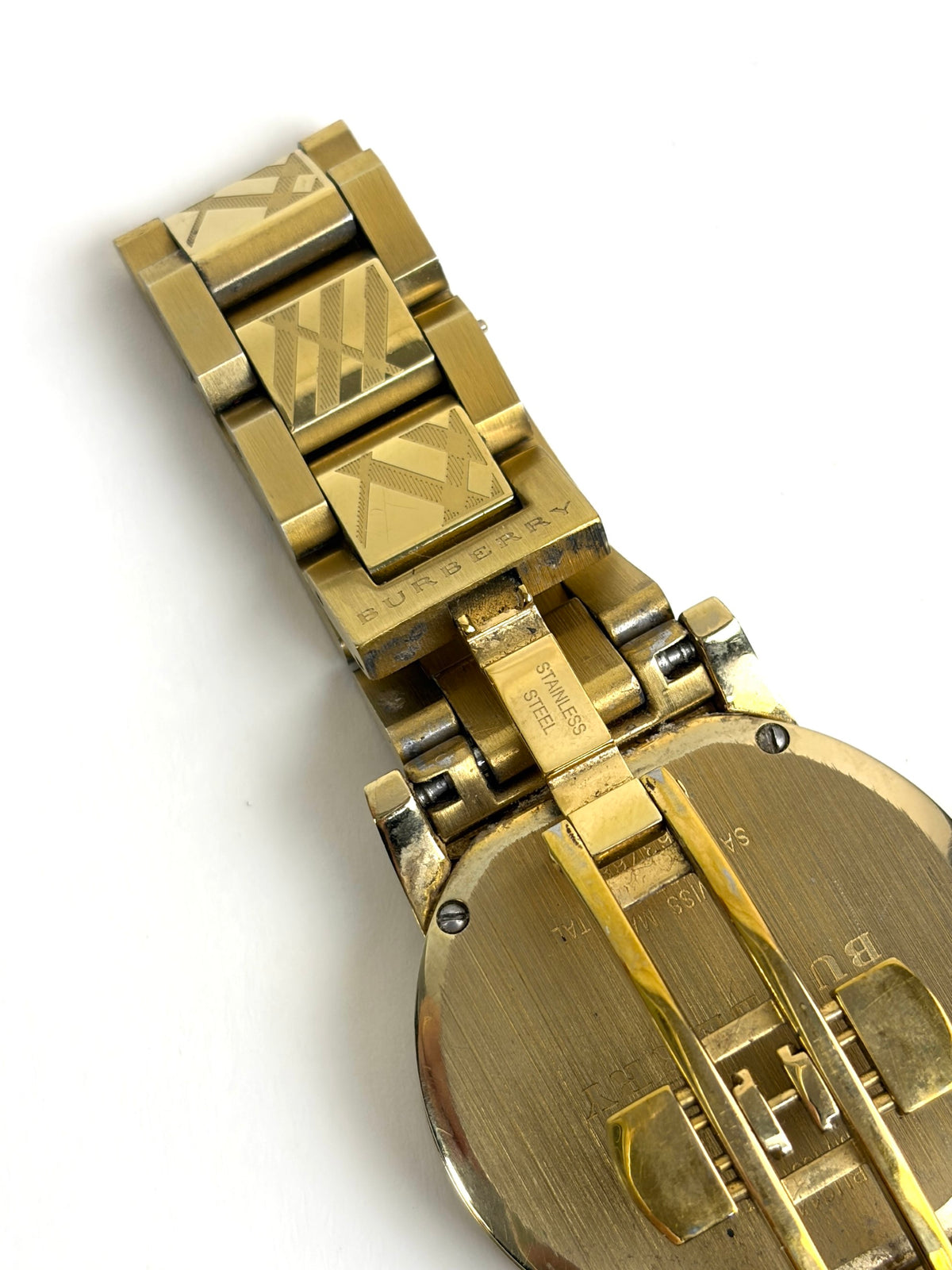 Burberry the city Gold Watch tonel 50m