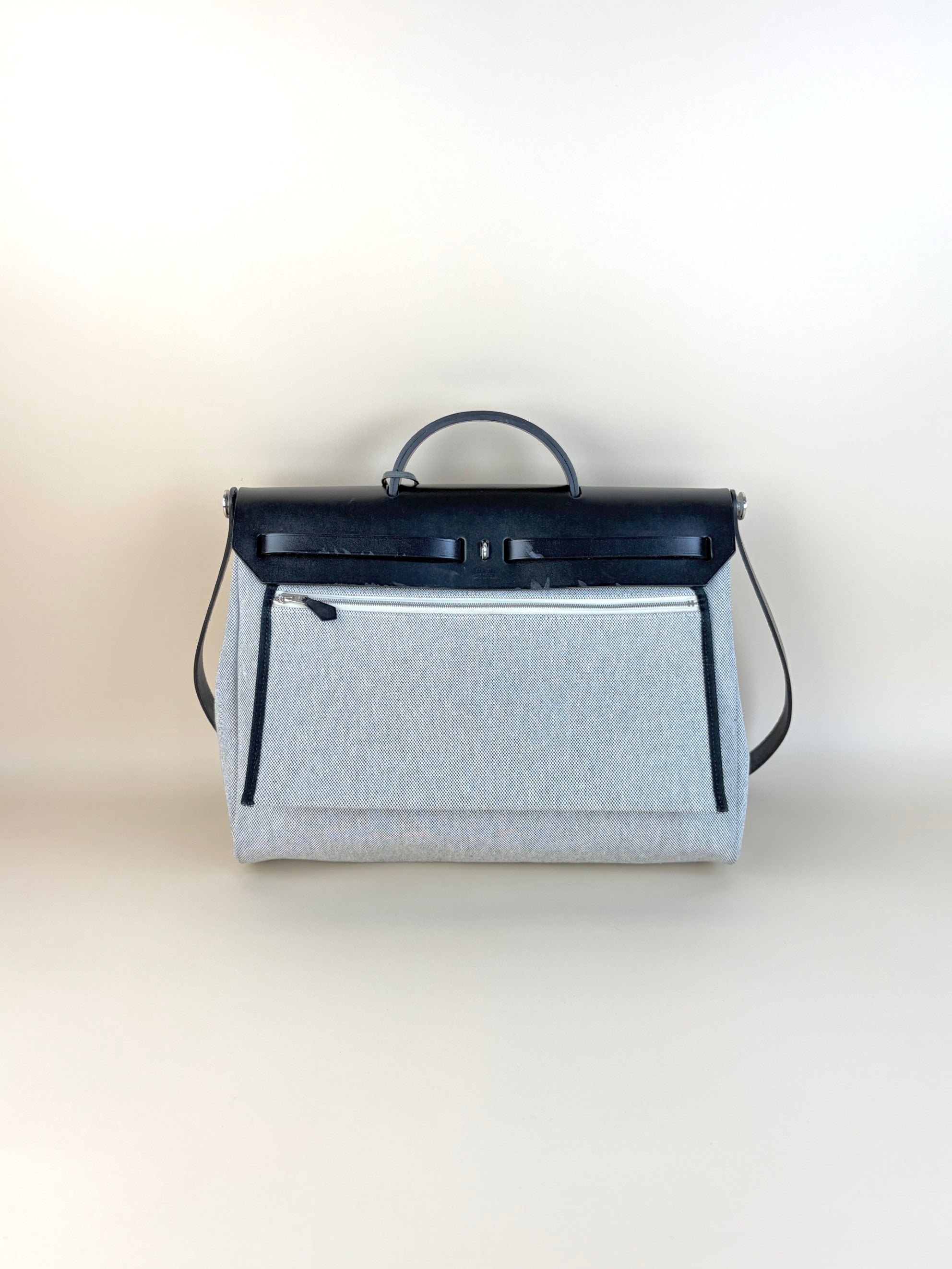 Hermes Bicolor Herbag Messenger 39 Bag