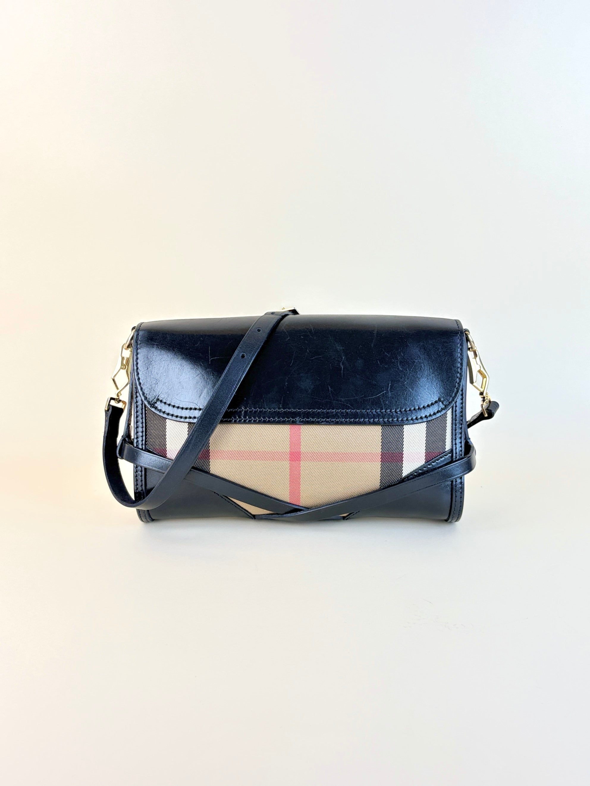 Burberry Black House Check abbot shoulder