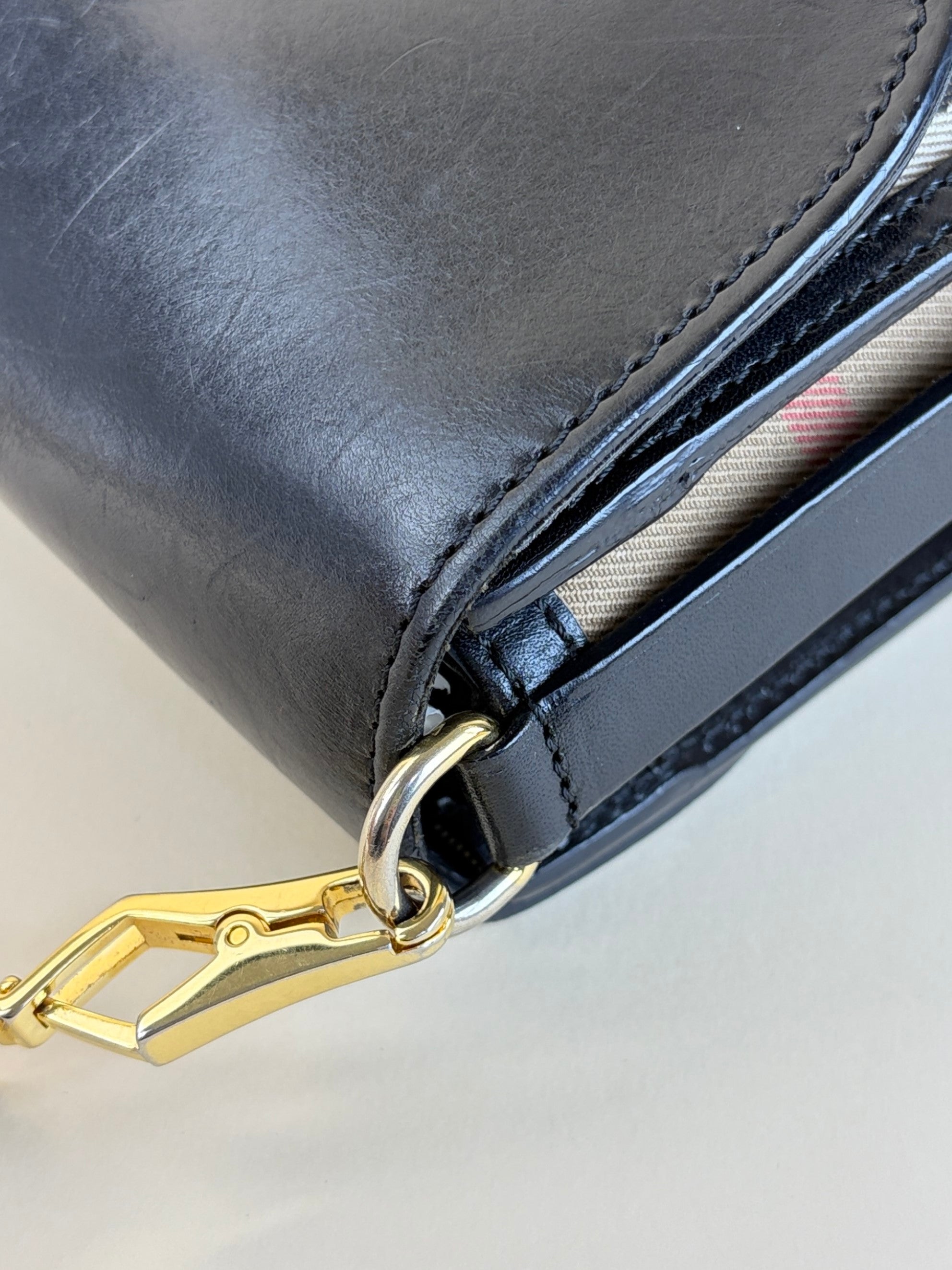 Burberry Black House Check abbot shoulder