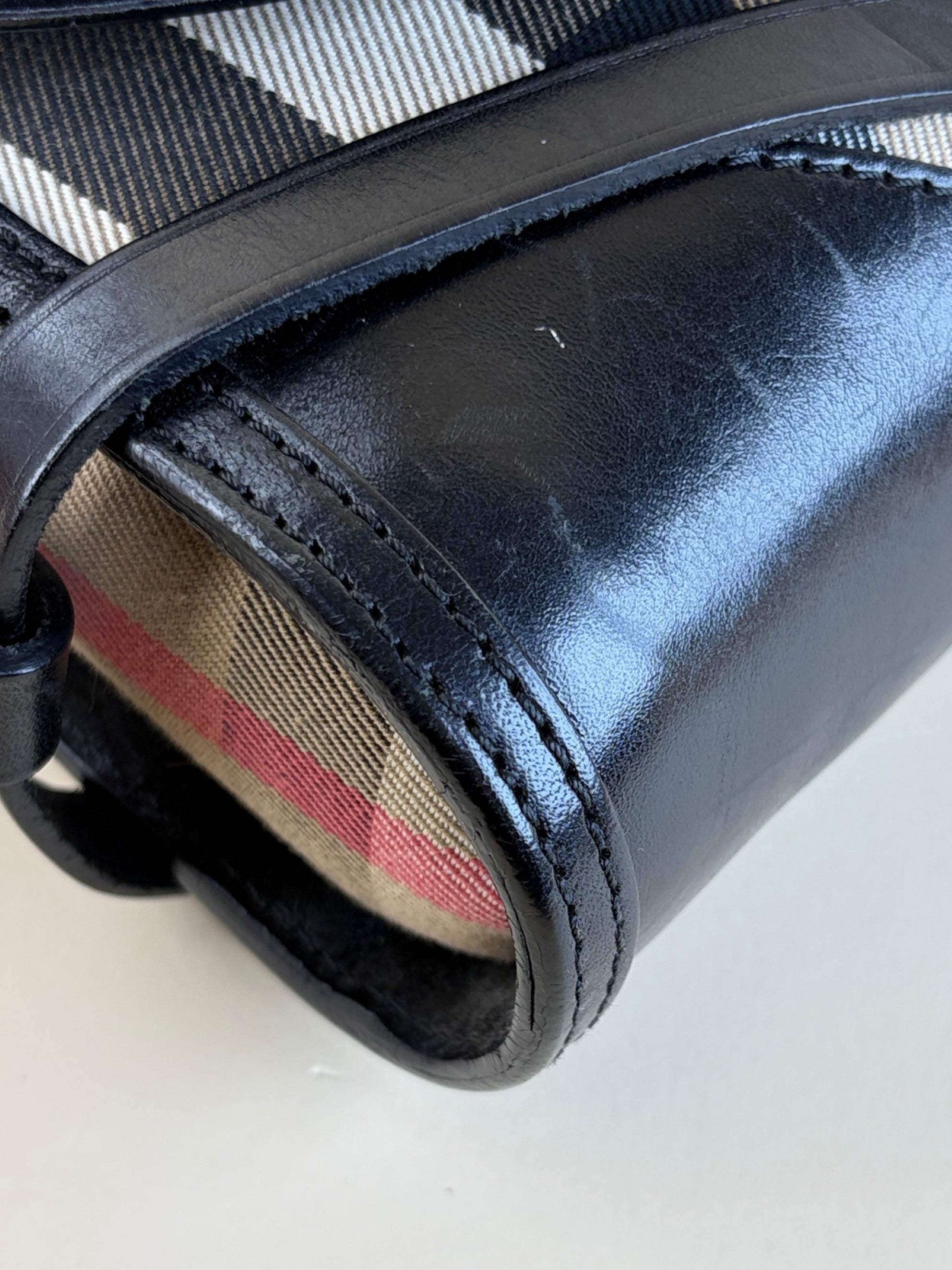 Burberry Black House Check abbot shoulder