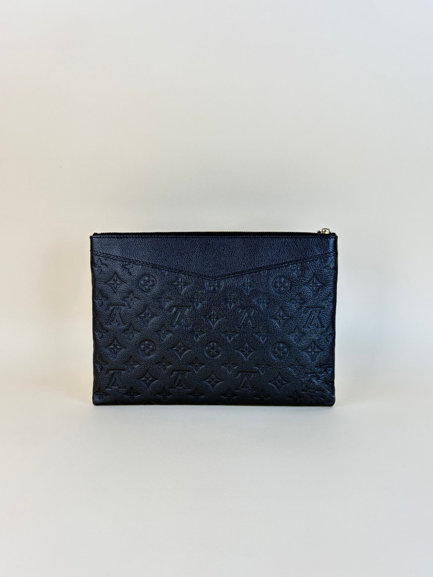 Louis Vuitton Black Monogram Empreinte Daily Pouch