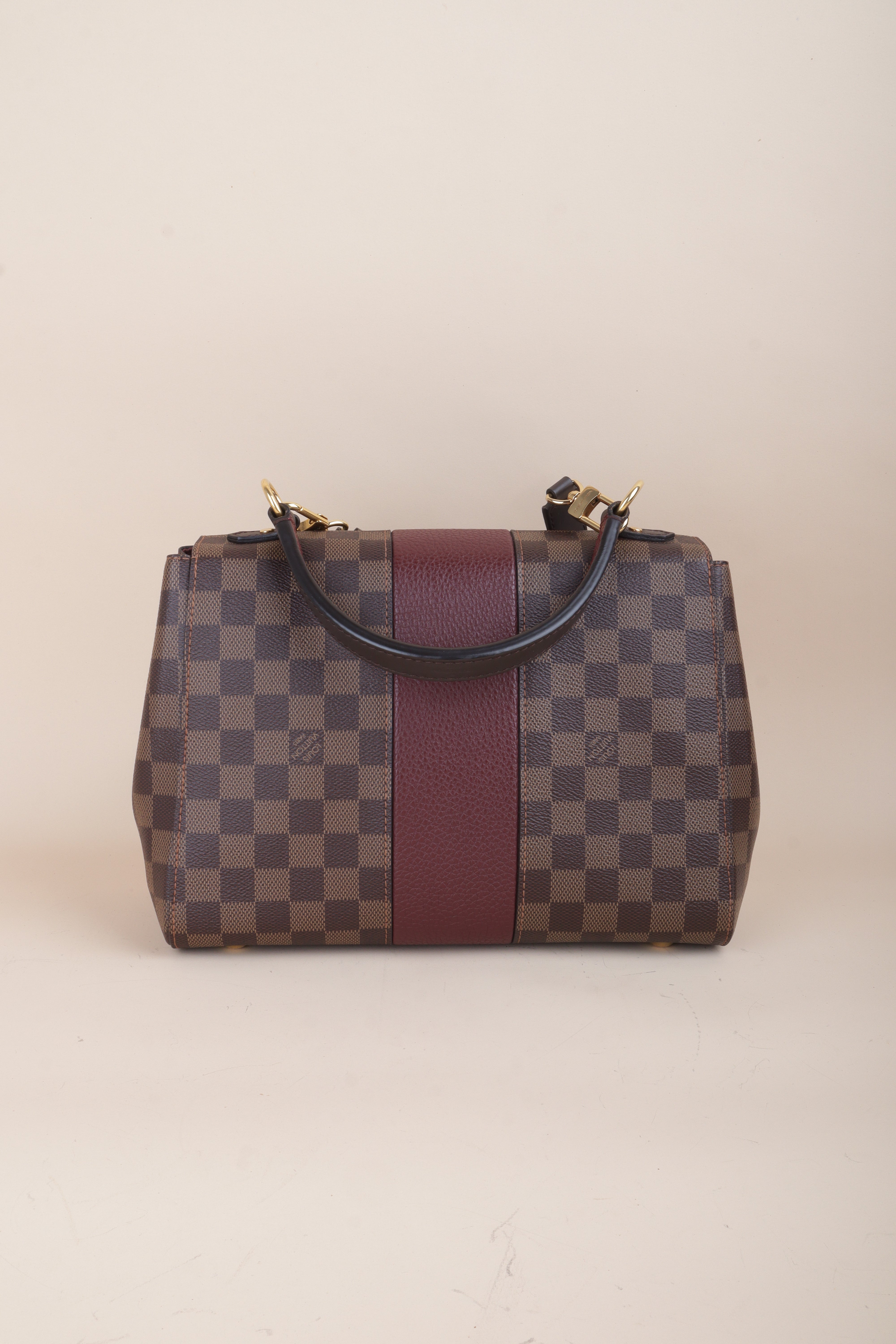 Louis Vuitton Damier Bordeaux Bond Street abene and burgundy