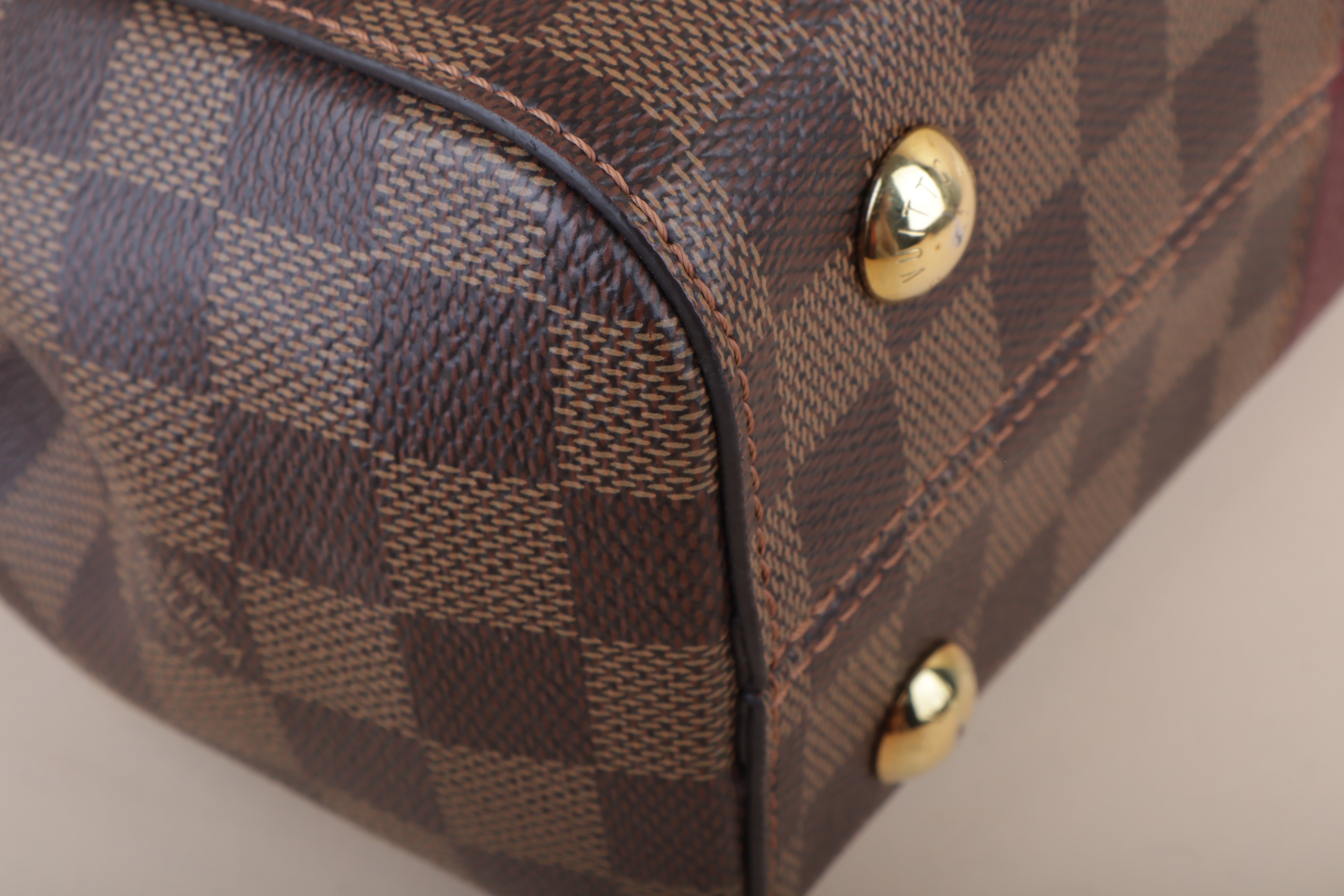 Louis Vuitton Damier Bordeaux Bond Street abene and burgundy