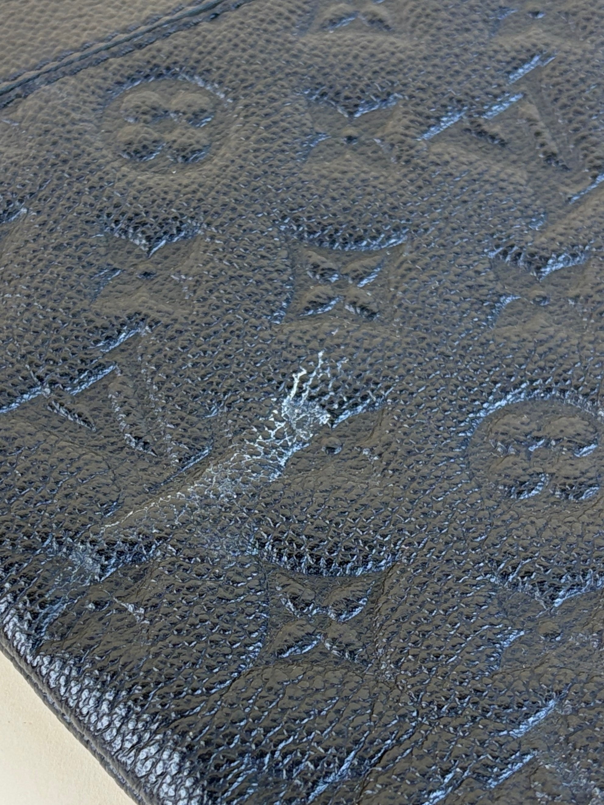 Louis Vuitton Black Monogram Empreinte Daily Pouch