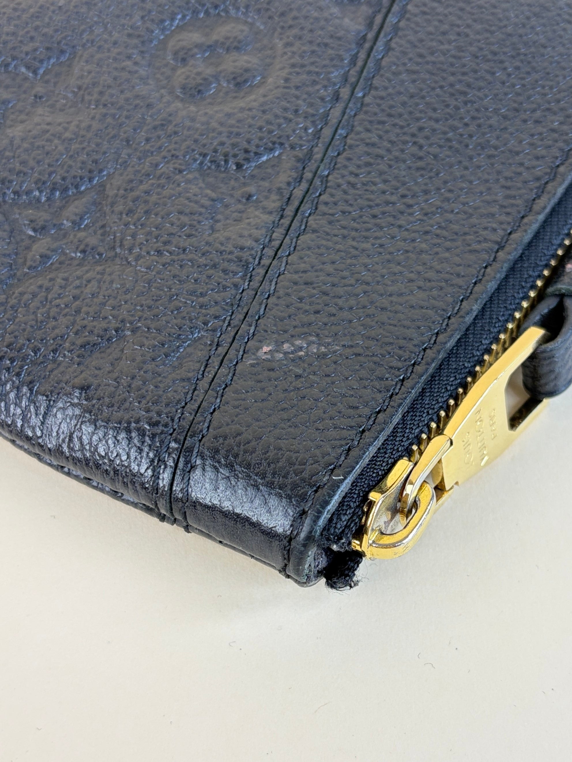 Louis Vuitton Black Monogram Empreinte Daily Pouch