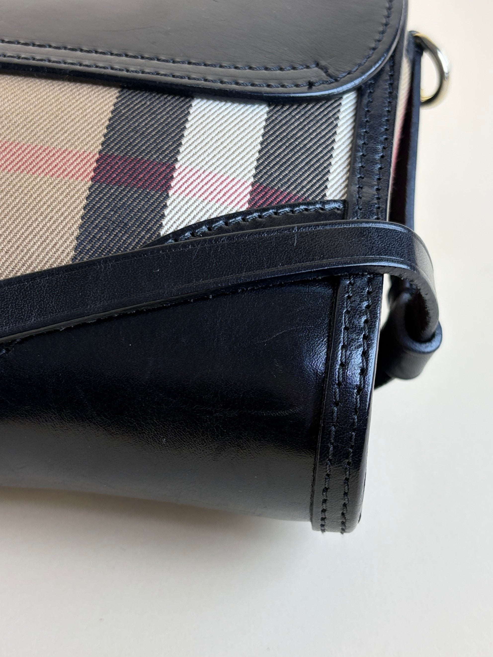 Burberry Black House Check abbot shoulder