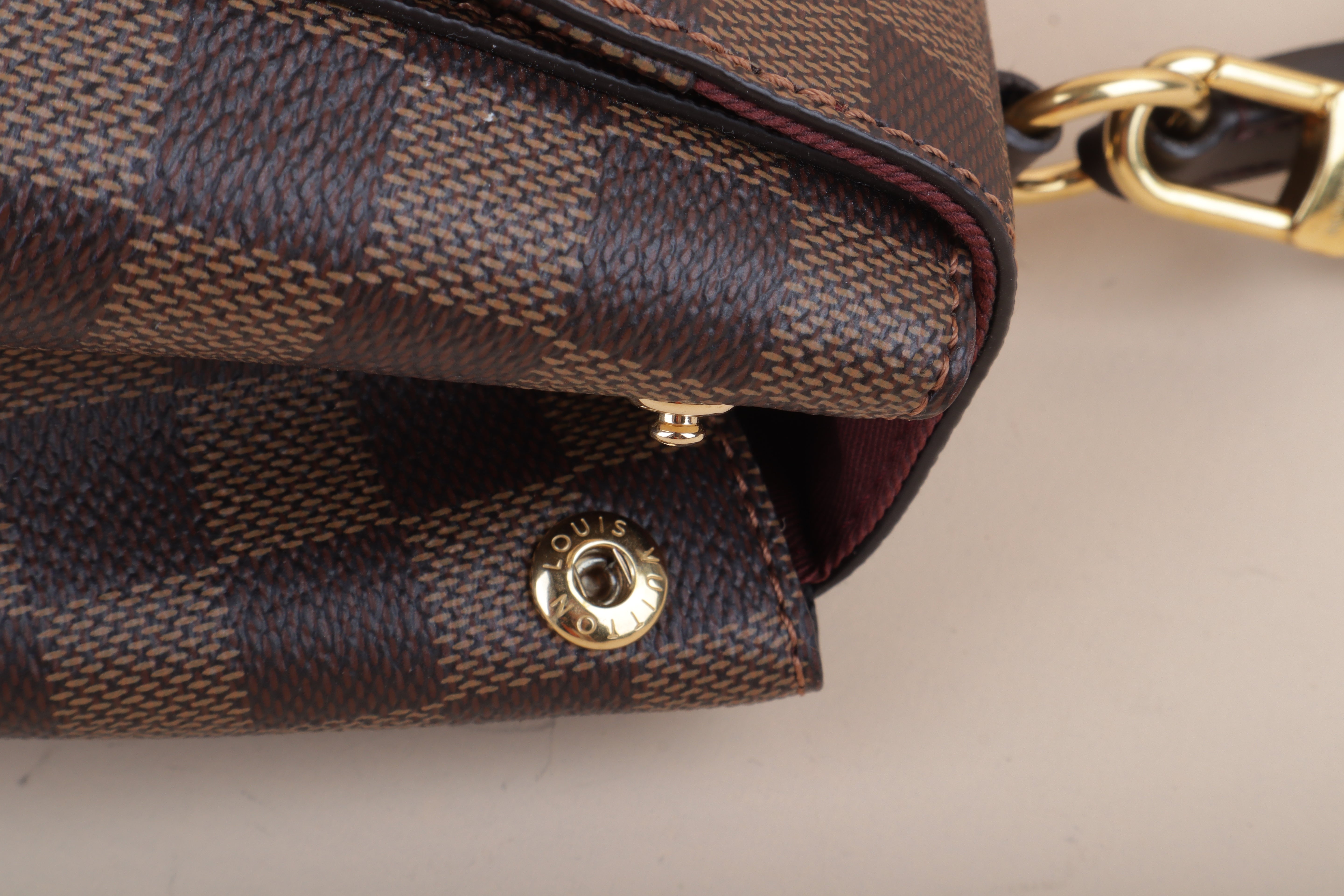 Louis Vuitton Damier Bordeaux Bond Street abene and burgundy