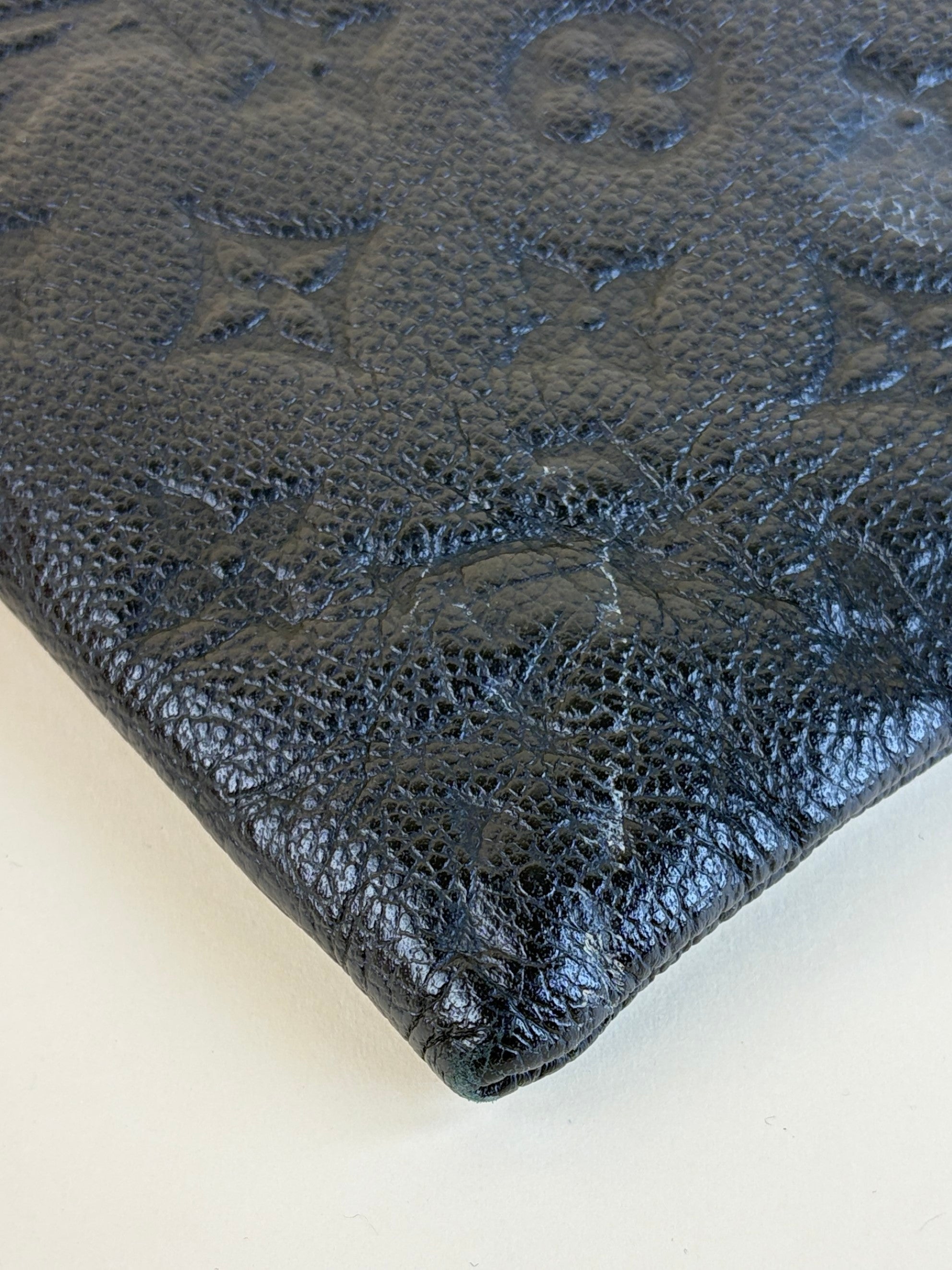 Louis Vuitton Black Monogram Empreinte Daily Pouch