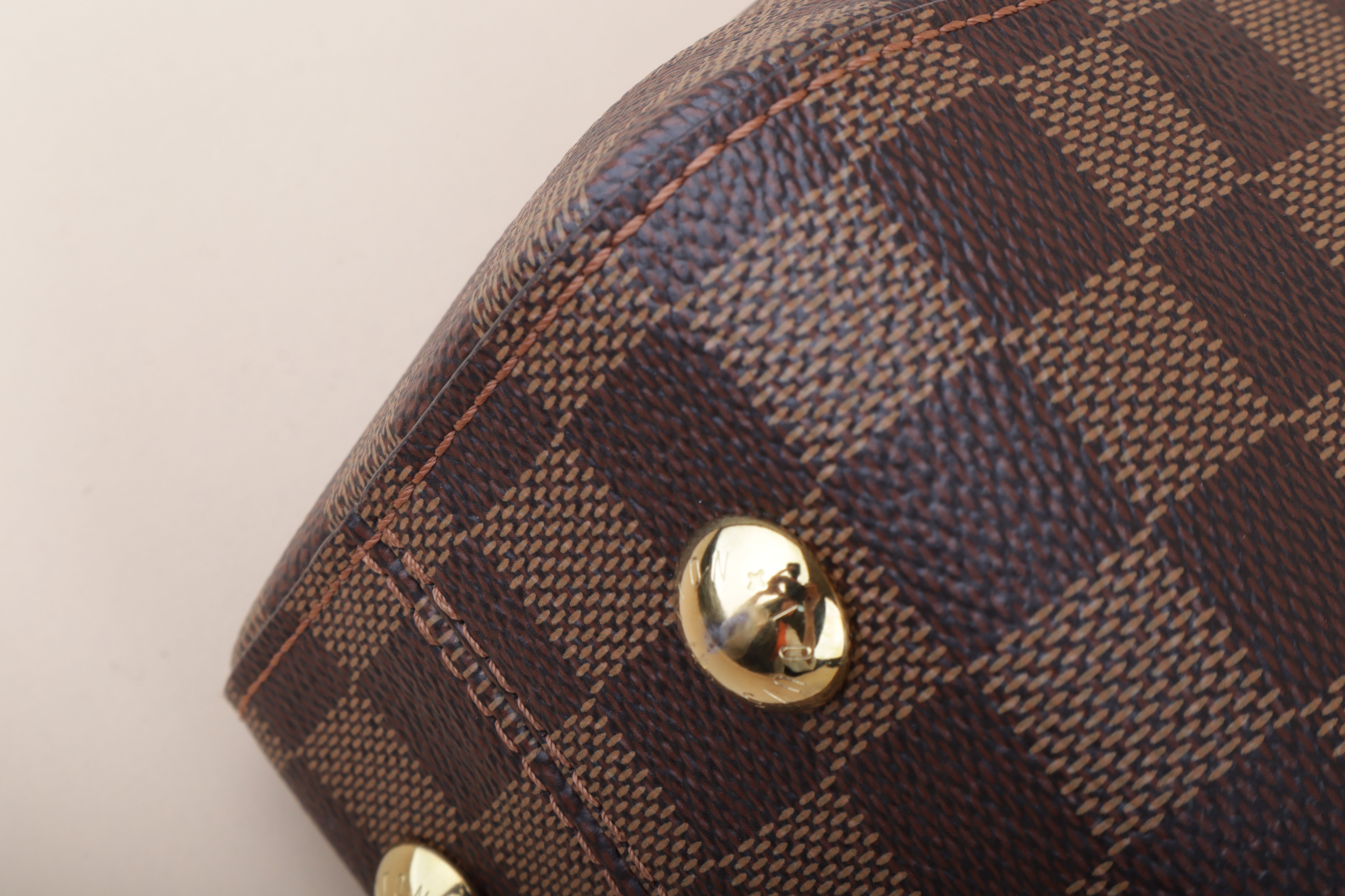 Louis Vuitton Damier Bordeaux Bond Street abene and burgundy
