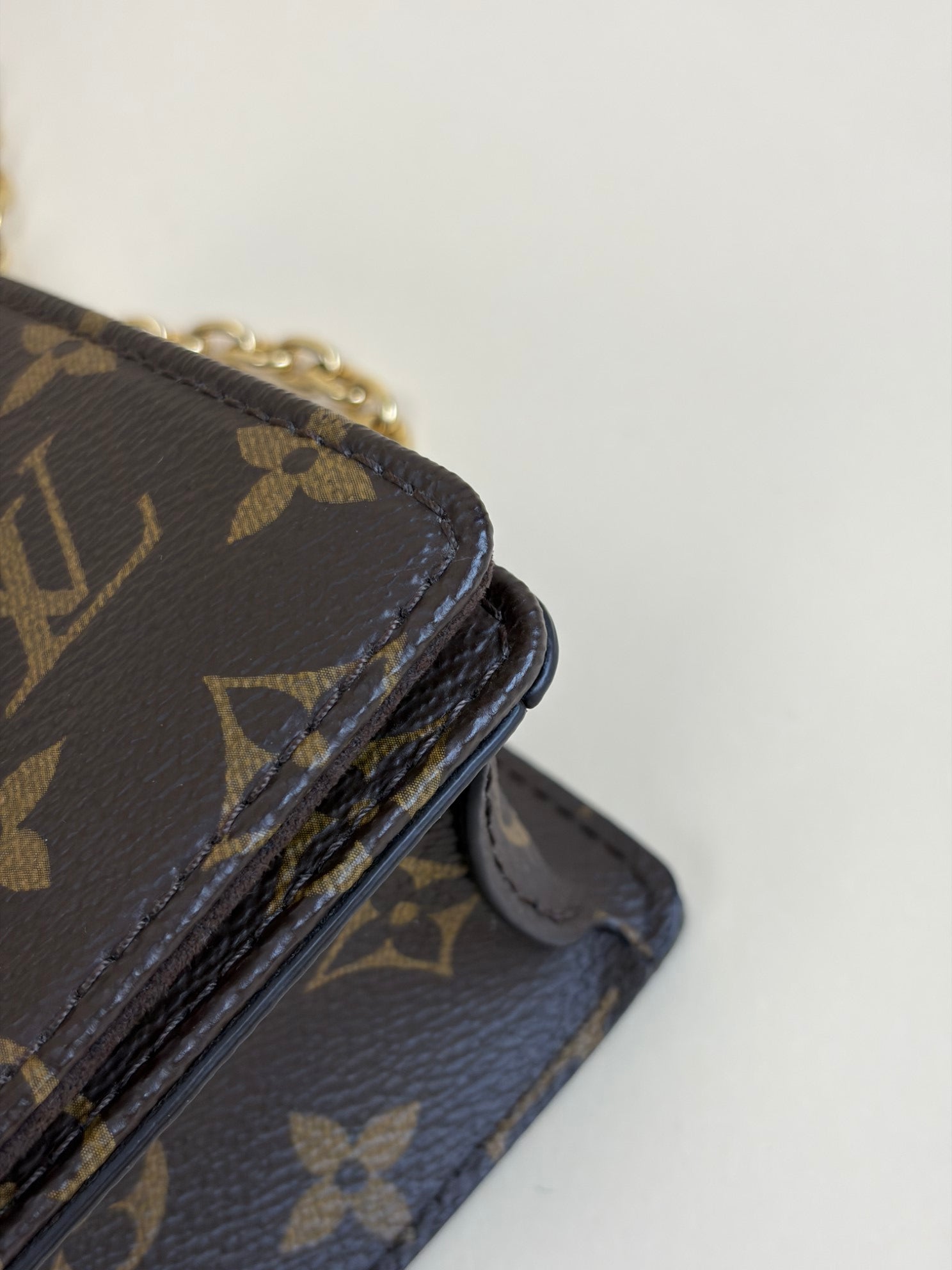 Louis Vuitton lily monogram wallet on chain