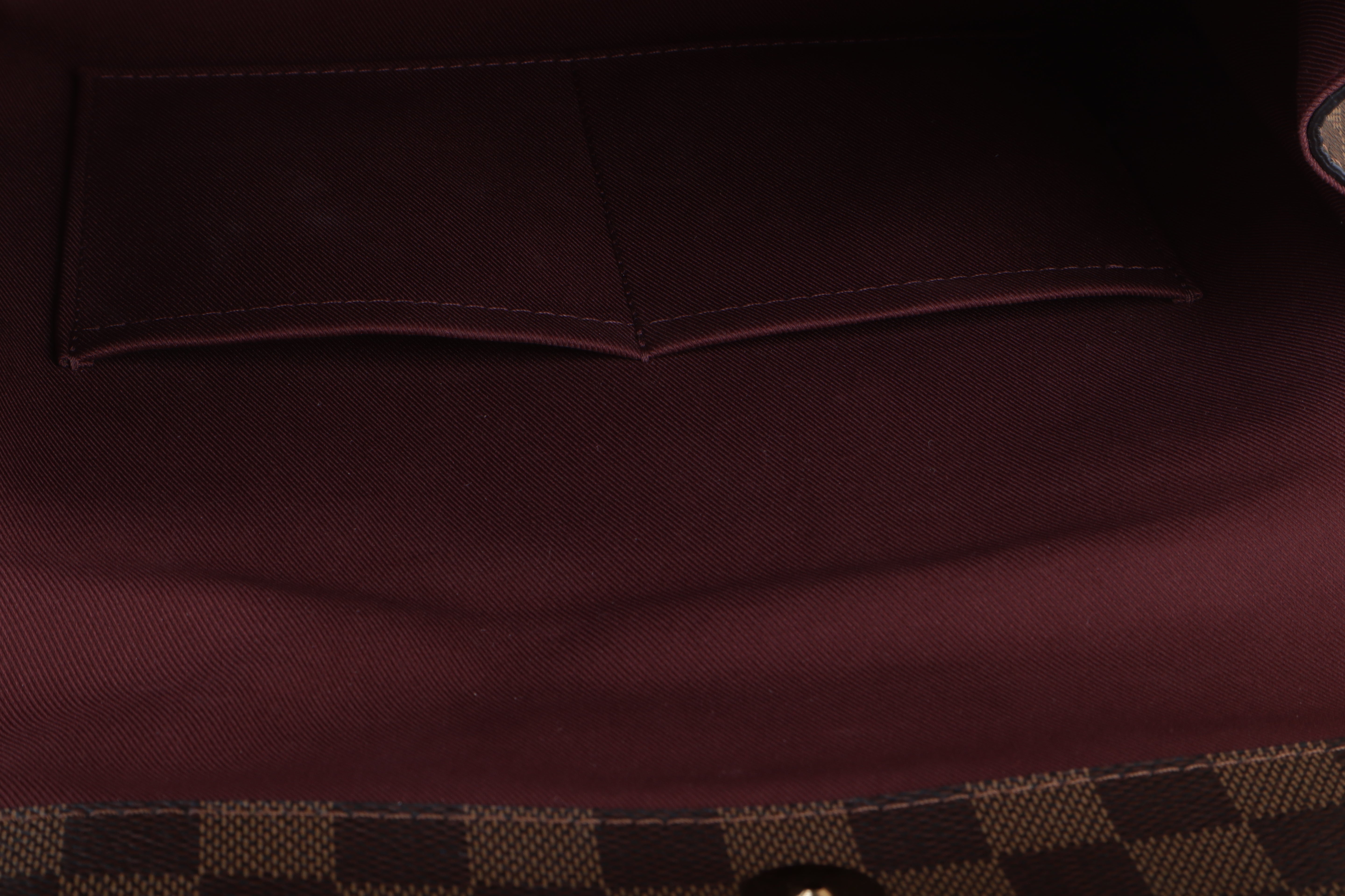 Louis Vuitton Damier Bordeaux Bond Street abene and burgundy