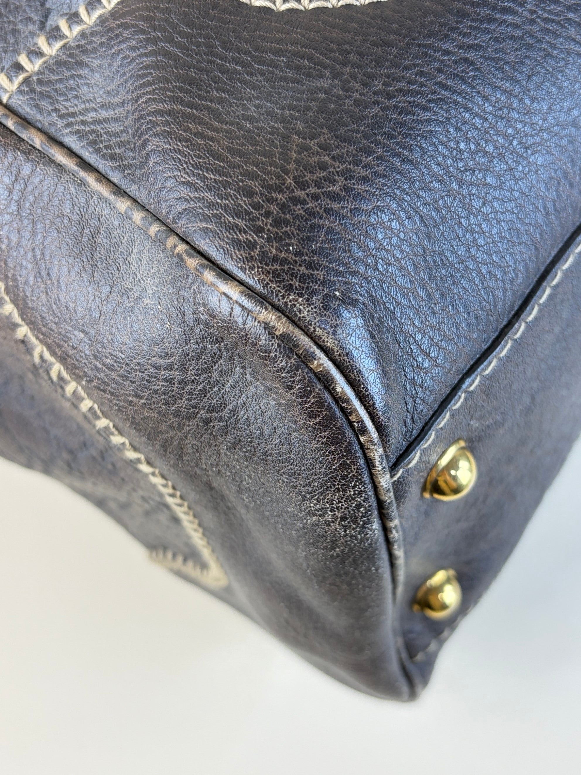 Gucci Brown Guccissima Pelham Shoulder Bag