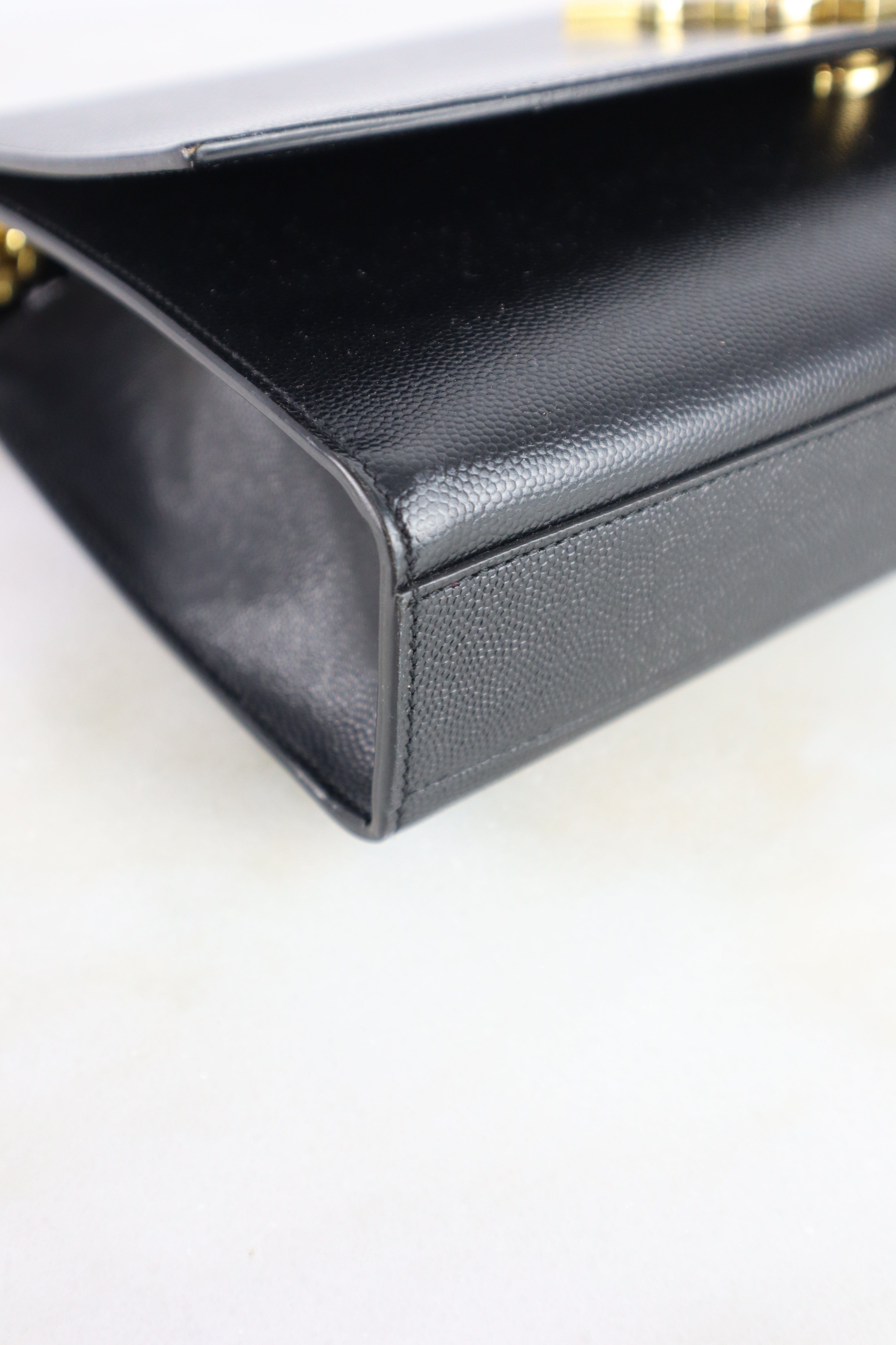 YSL Black Kate Medium Bag