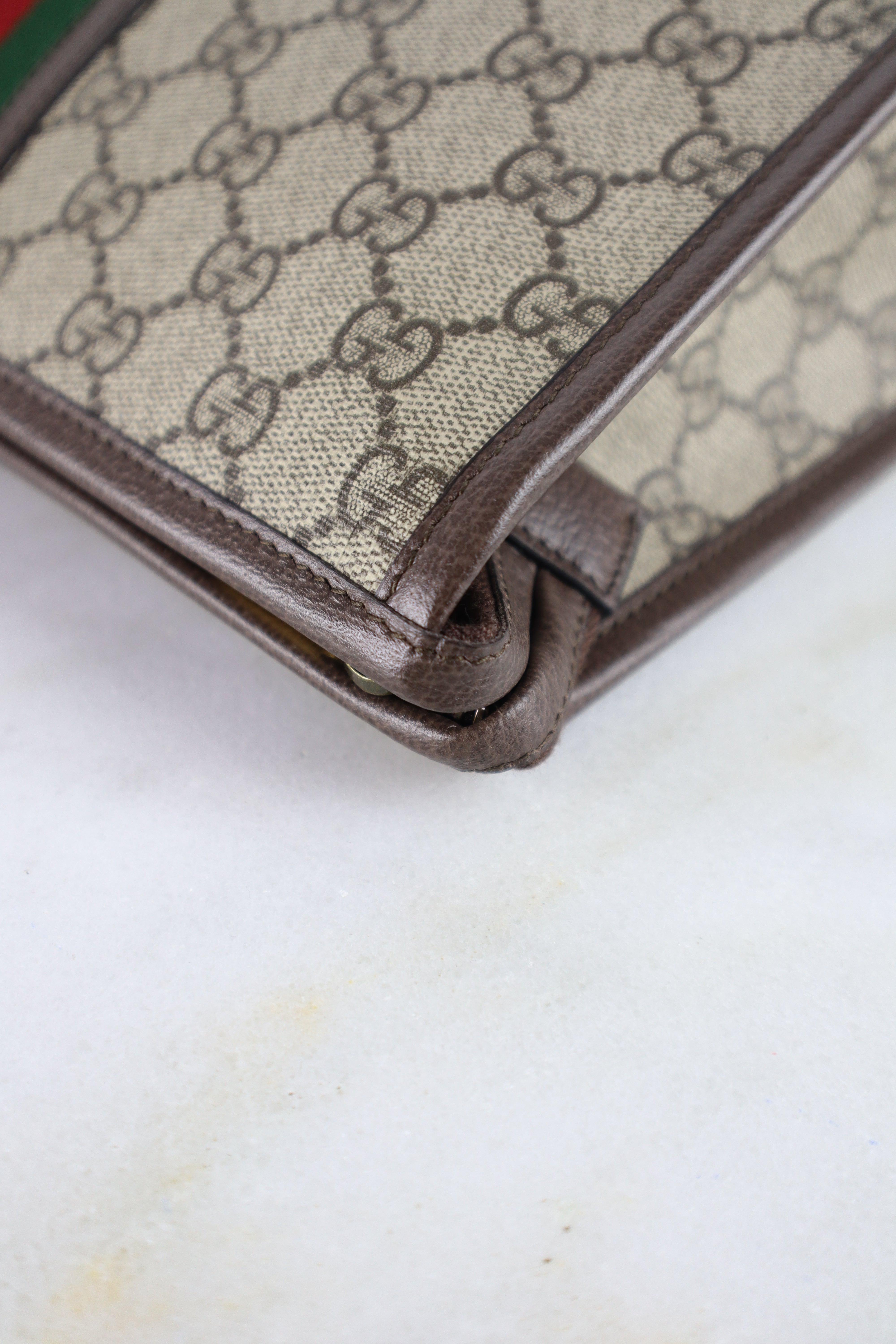 Gucci Bicolor GG Ophidia Medium Pouch