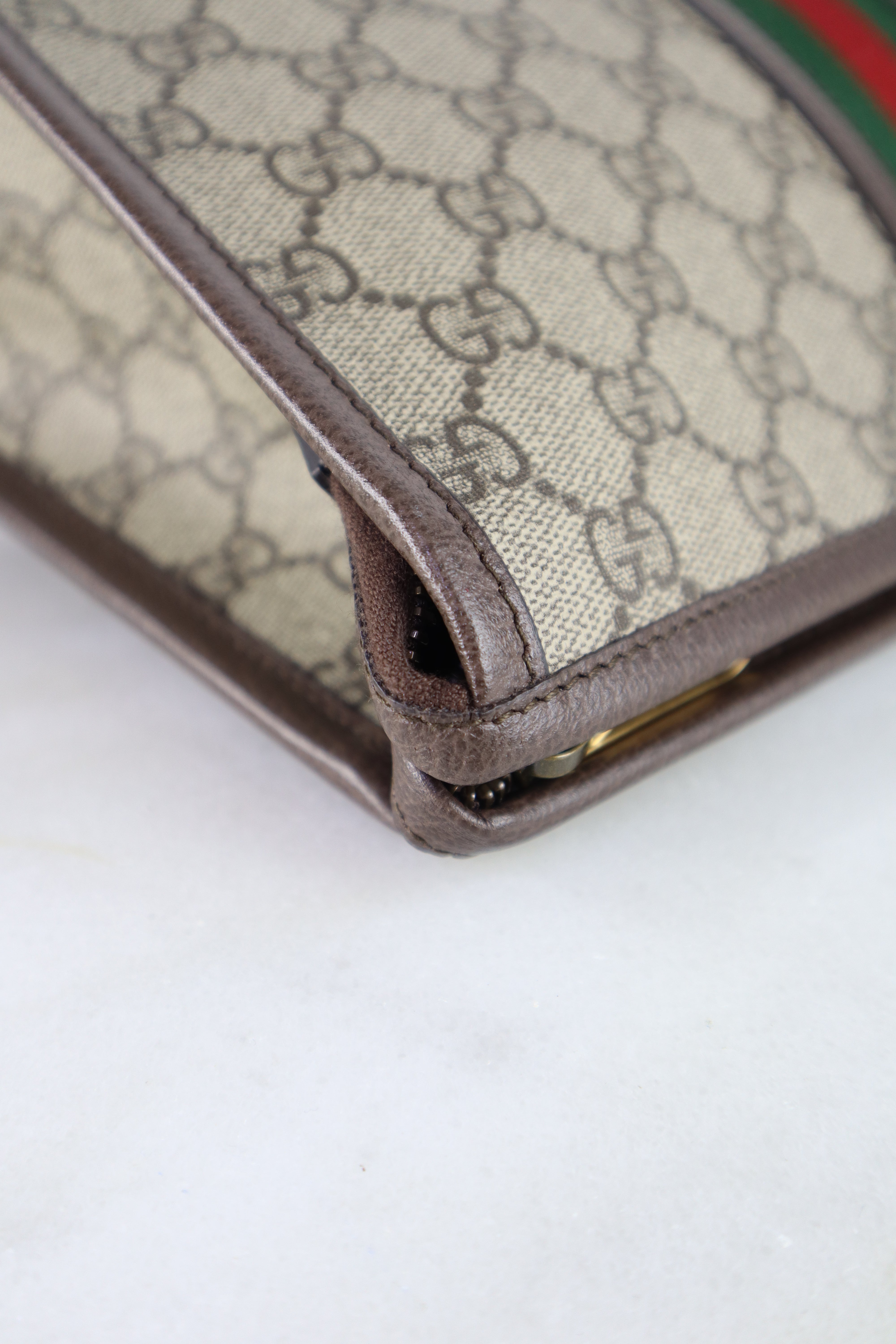 Gucci Bicolor GG Ophidia Medium Pouch
