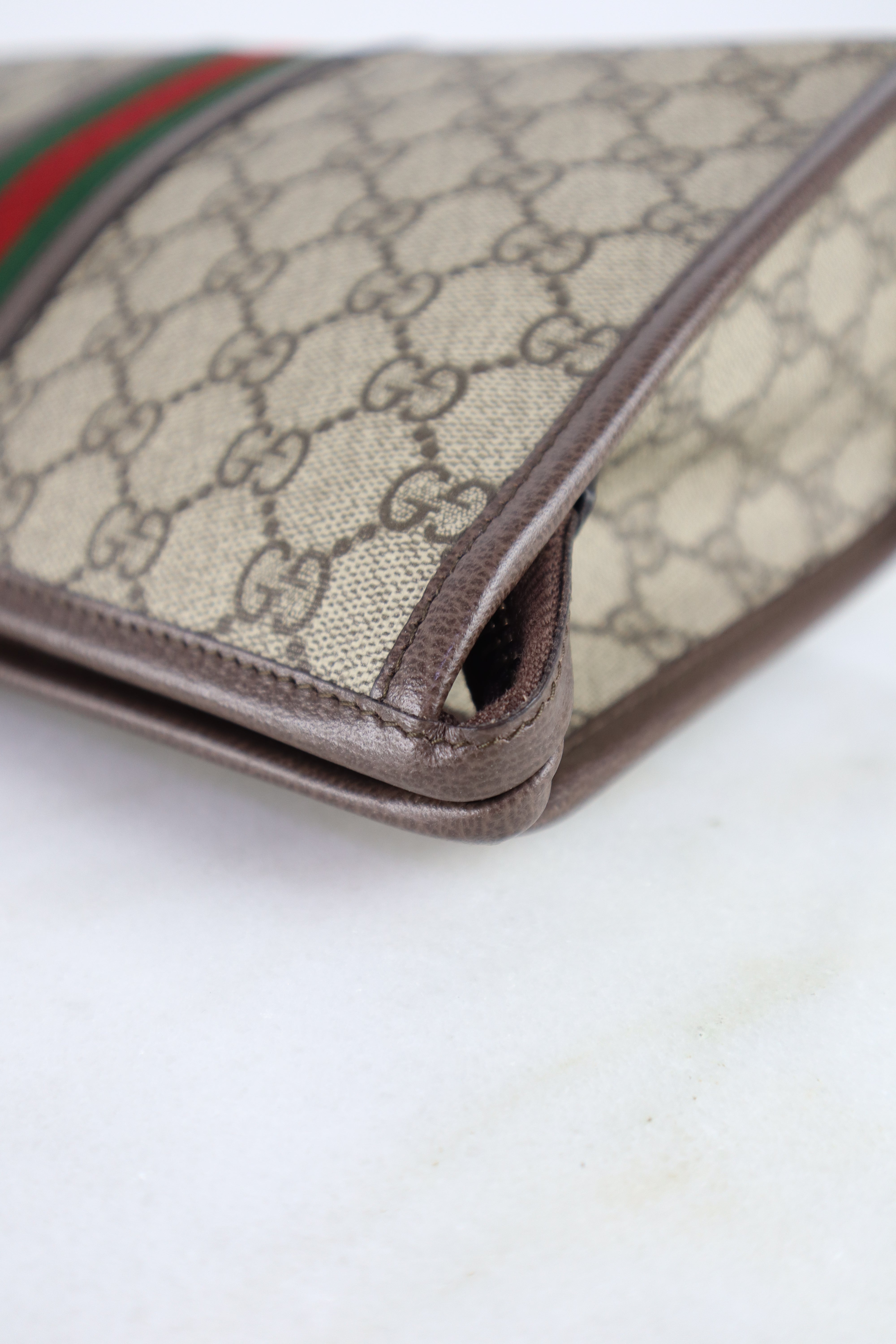 Gucci Bicolor GG Ophidia Medium Pouch