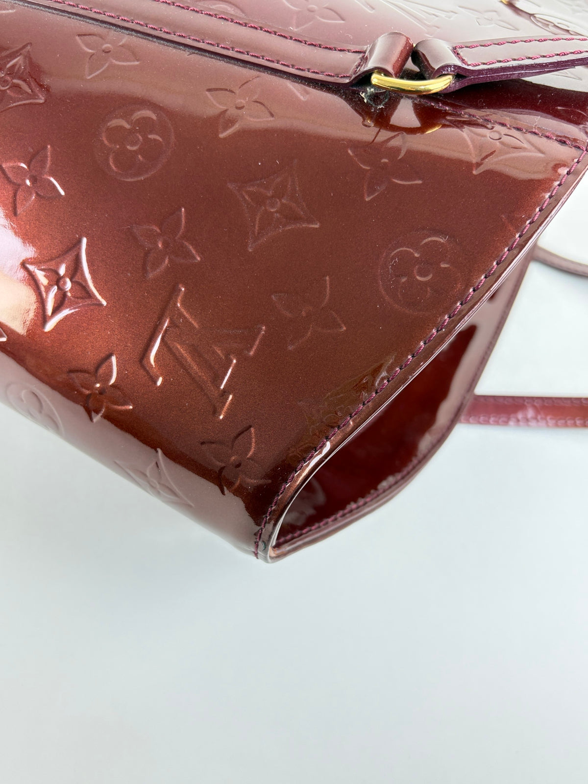 Louis Vuitton Amarante Monogram Vernis Avalon GM tote bag