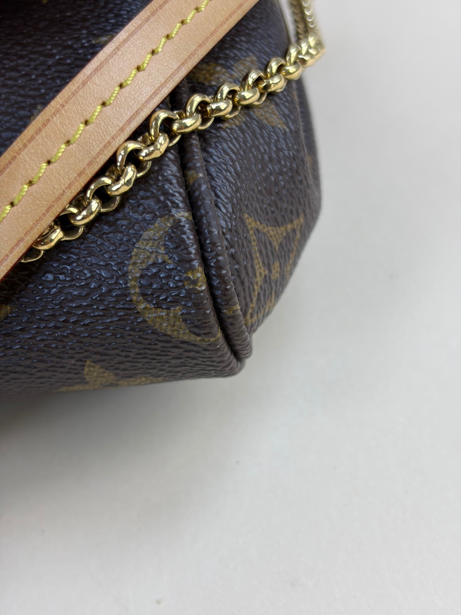 Louis Vuitton Monogram Favorite MM Crossbody Bag with Strap