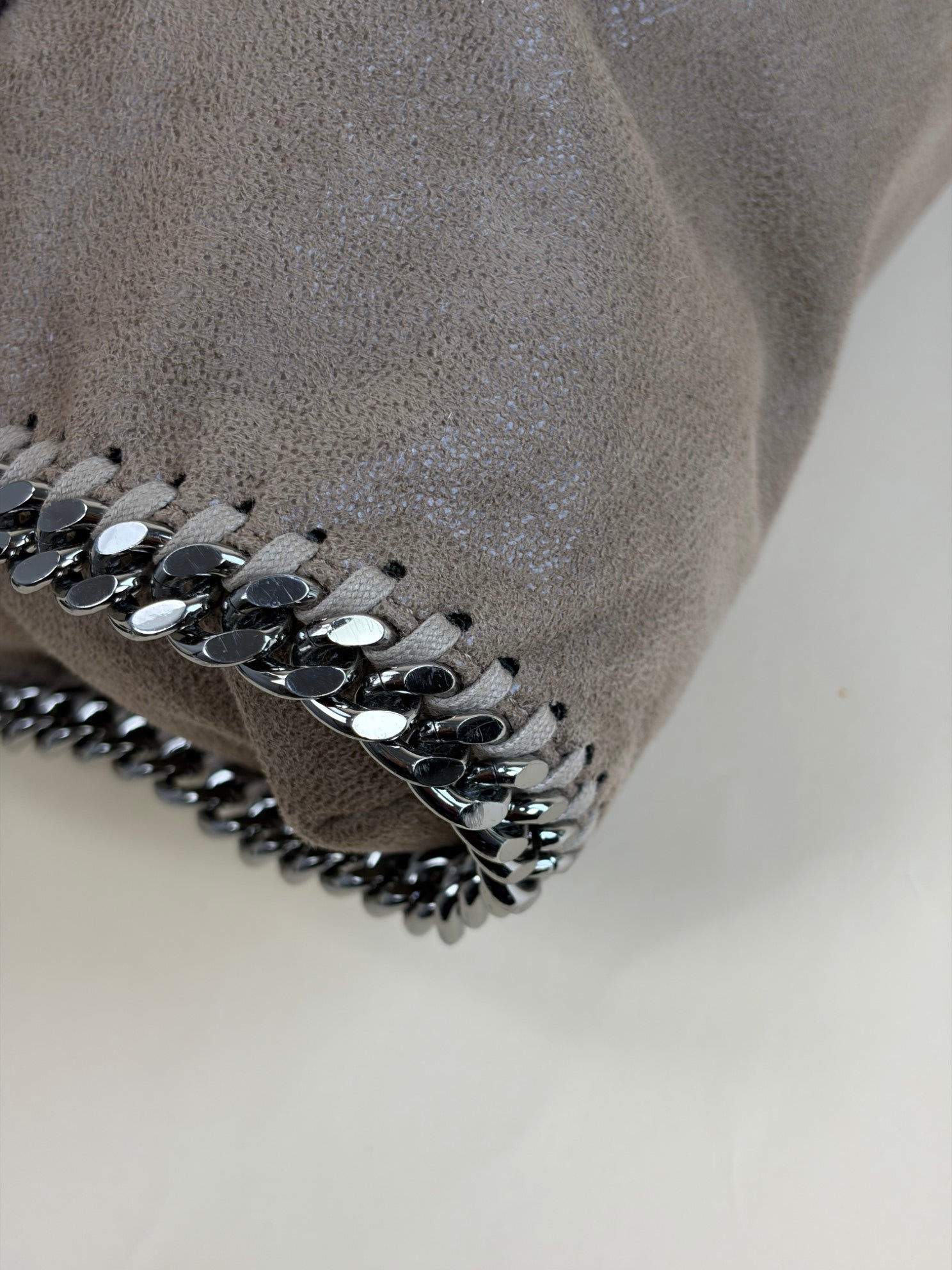 Stella Mccartney Cafe Falabella Fold Over Tote Bag