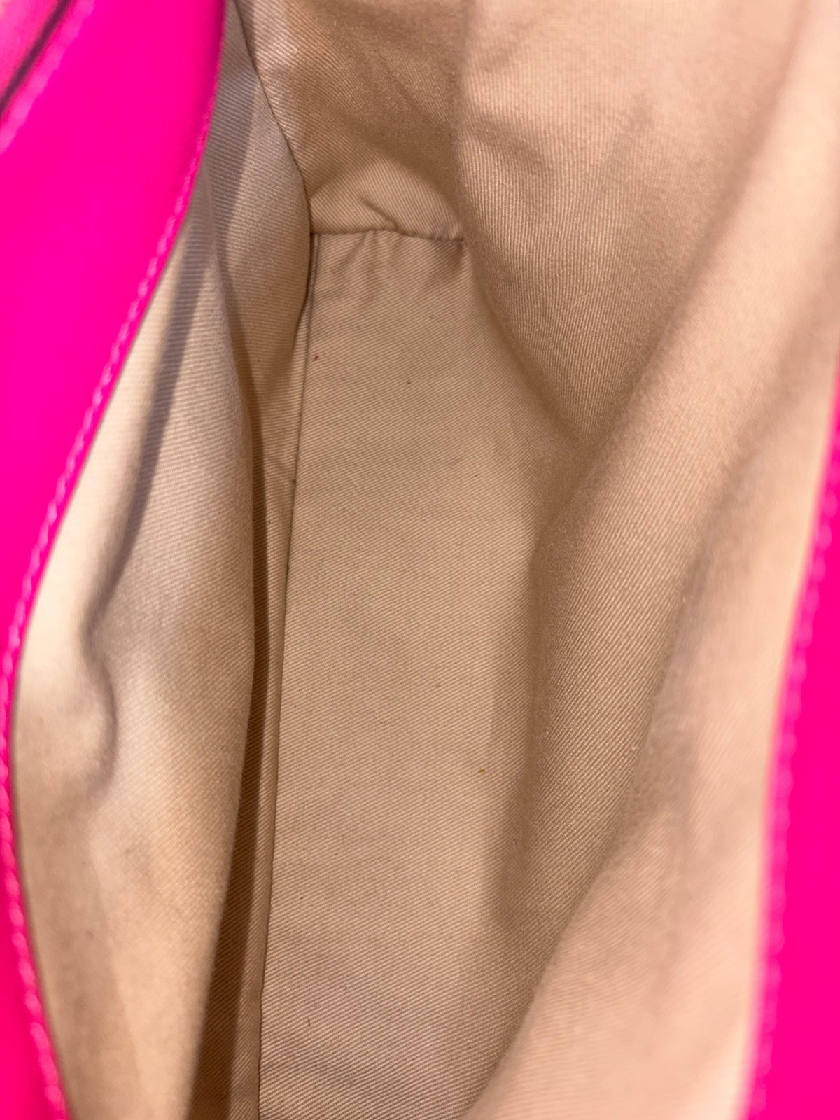 Chloe fushia leather small Faye