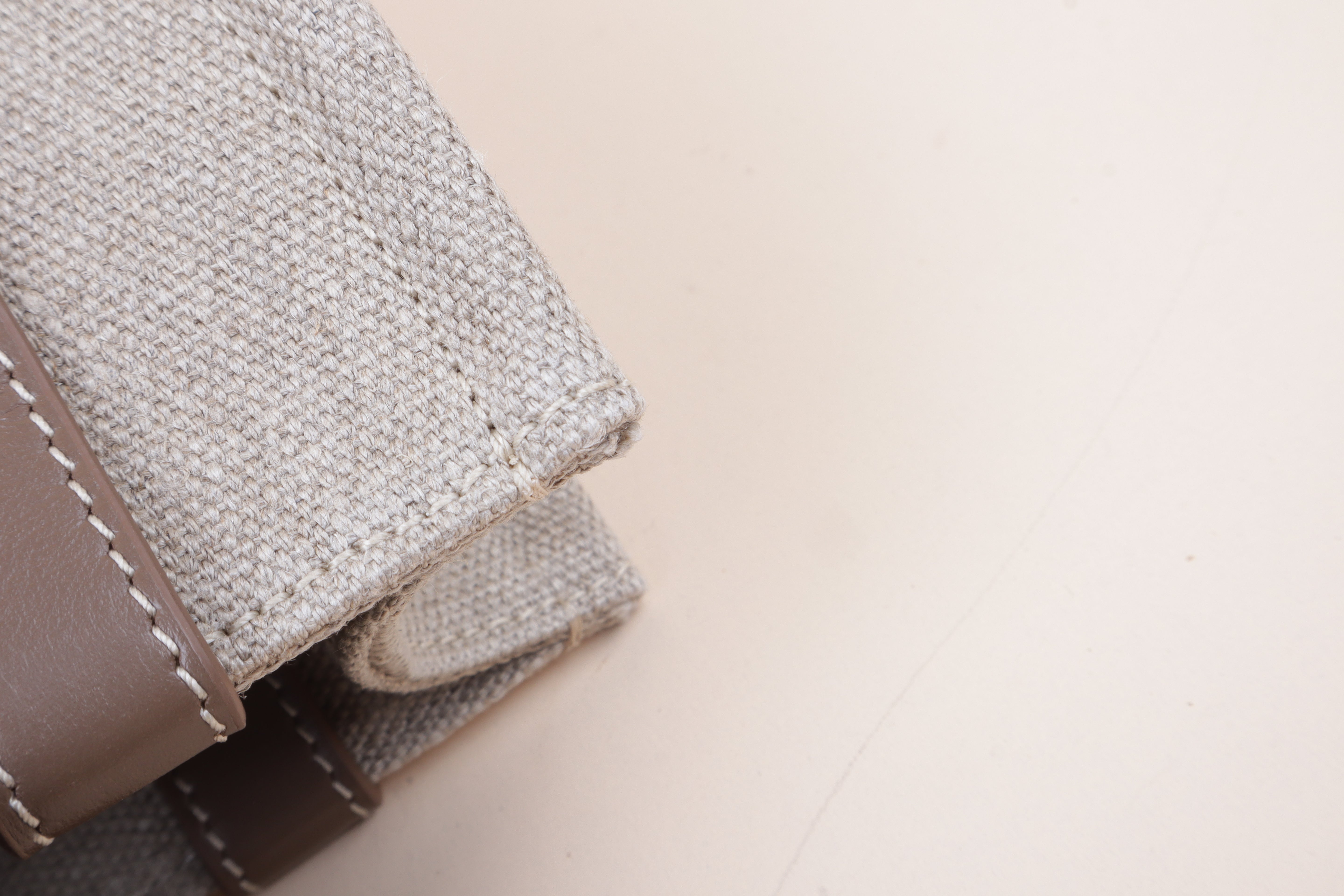 Chloe Bicolor Woody Small Bag with Strap