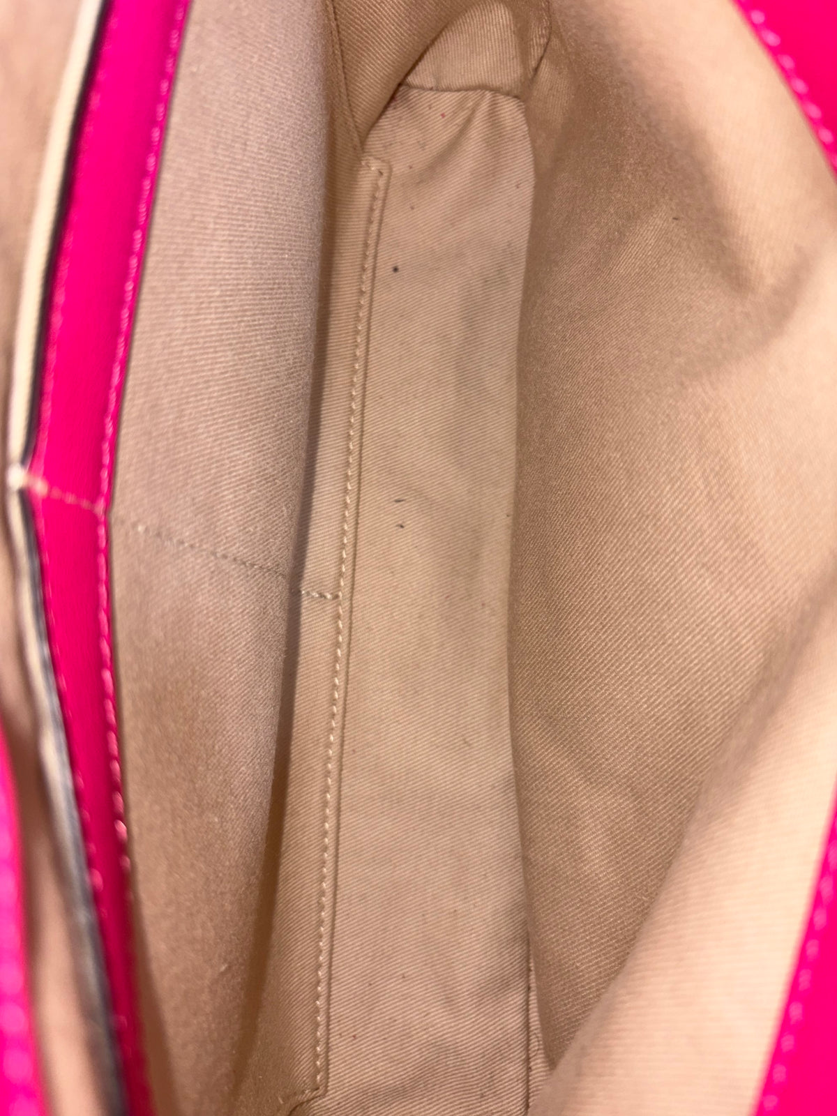 Chloe fushia leather small Faye