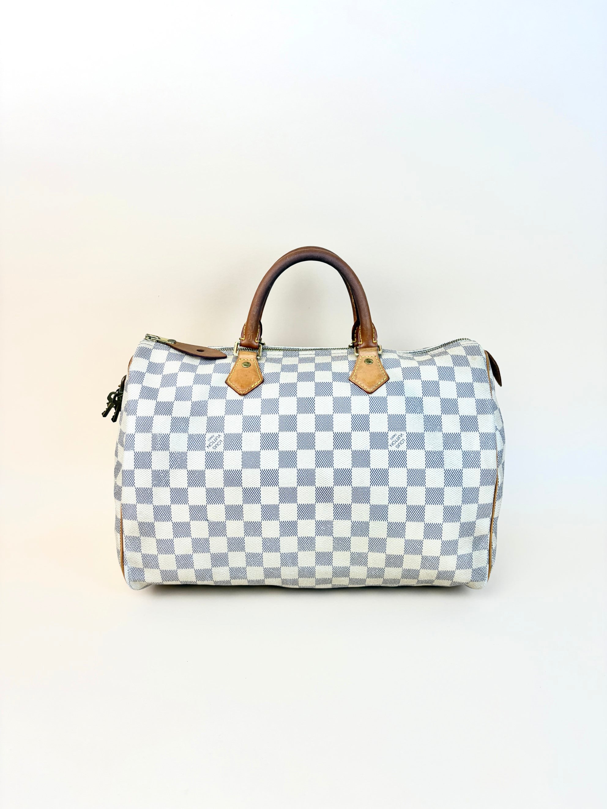 Louis Vuitton Damier Azur Speedy 35 Bag