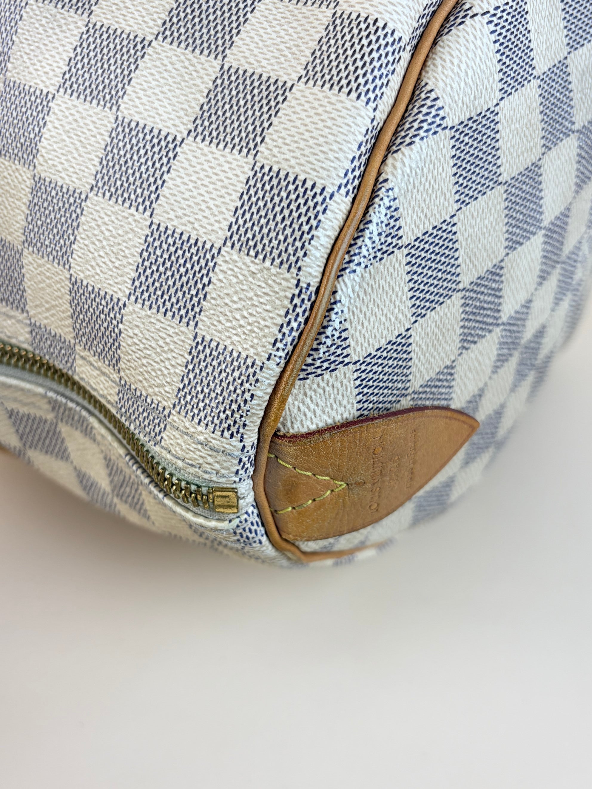 Louis Vuitton Damier Azur Speedy 35 Bag