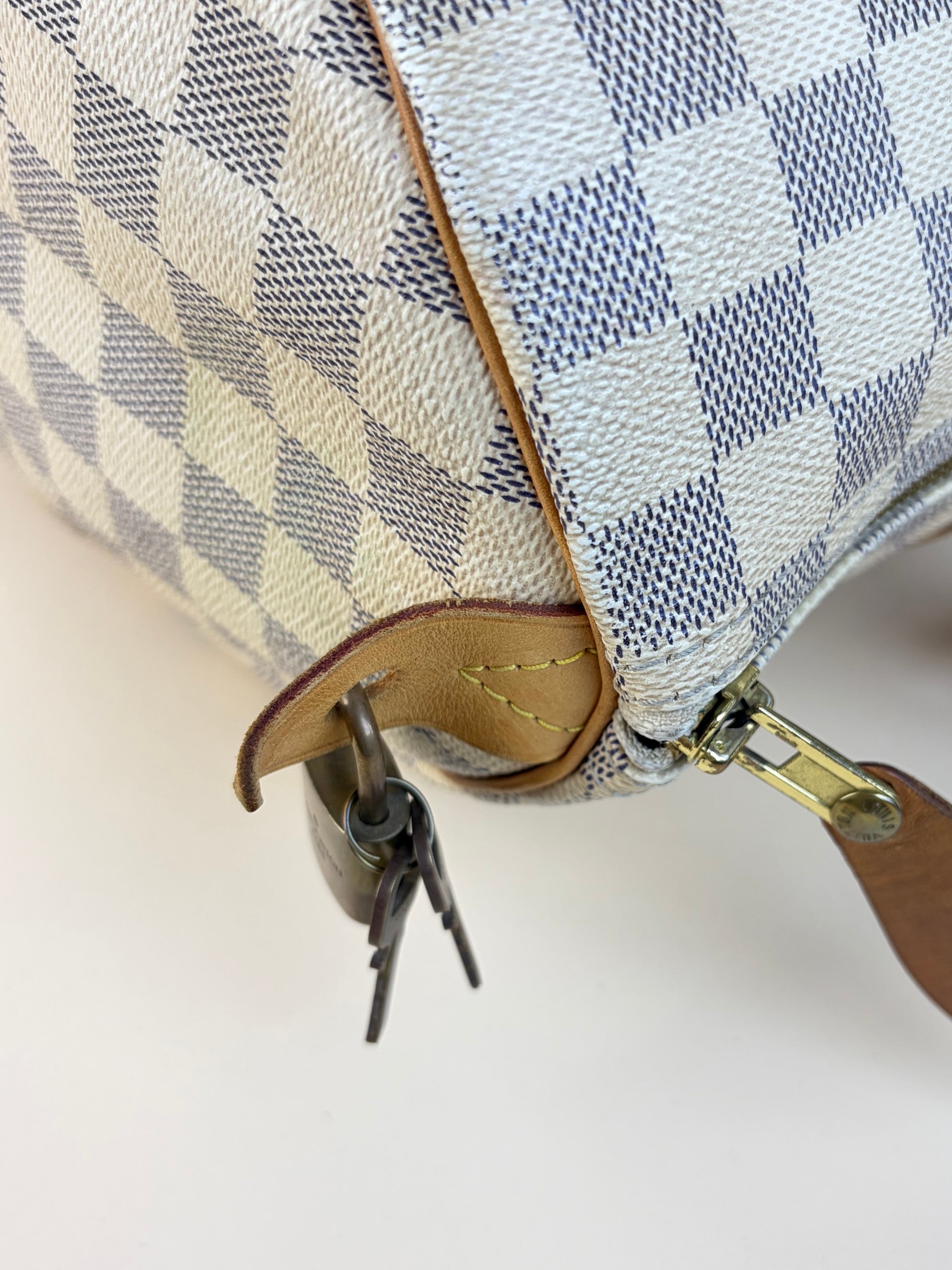 Louis Vuitton Damier Azur Speedy 35 Bag