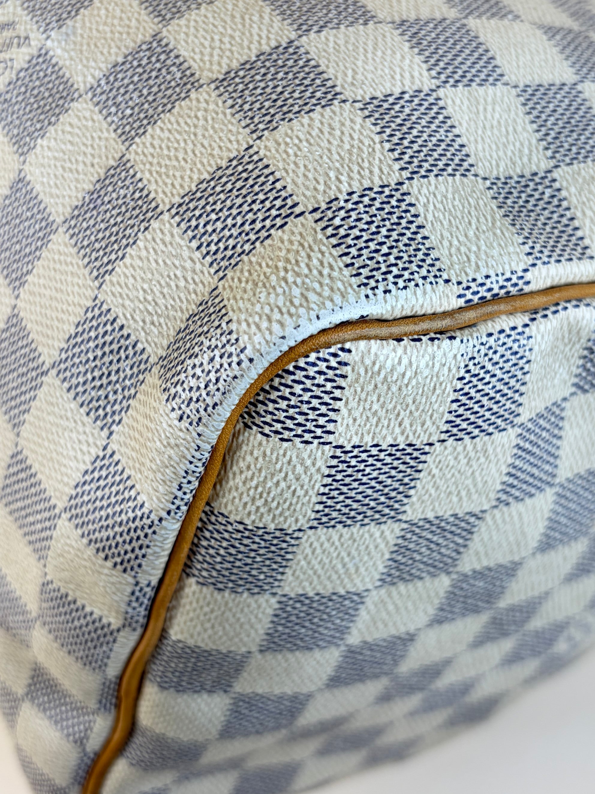 Louis Vuitton Damier Azur Speedy 35 Bag