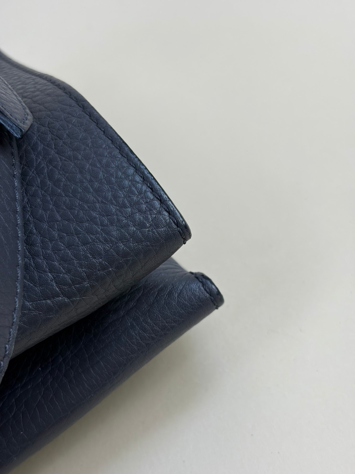 Burberry Grey Double Side Envelope Crossbody Bag