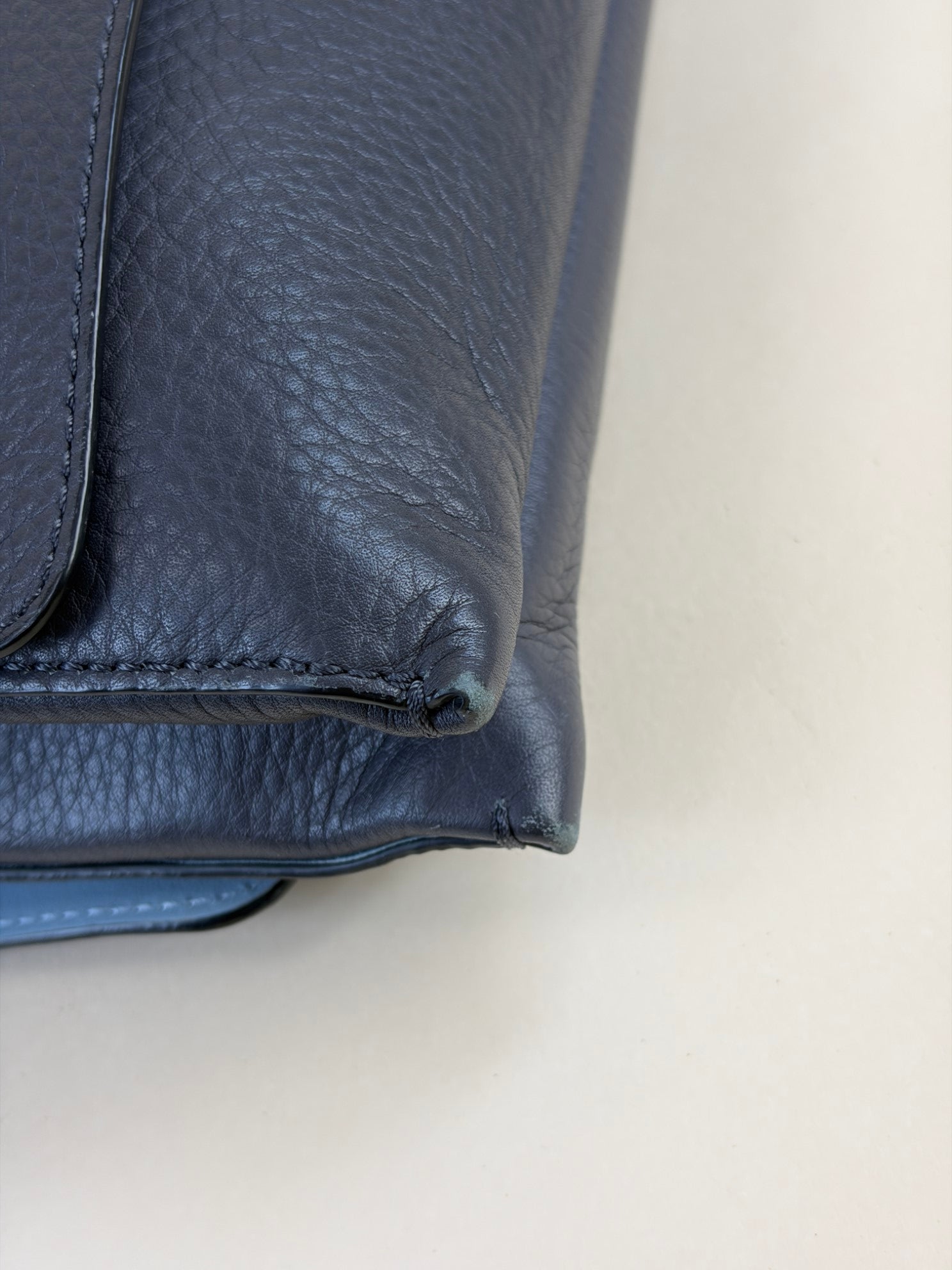 Burberry Grey Double Side Envelope Crossbody Bag