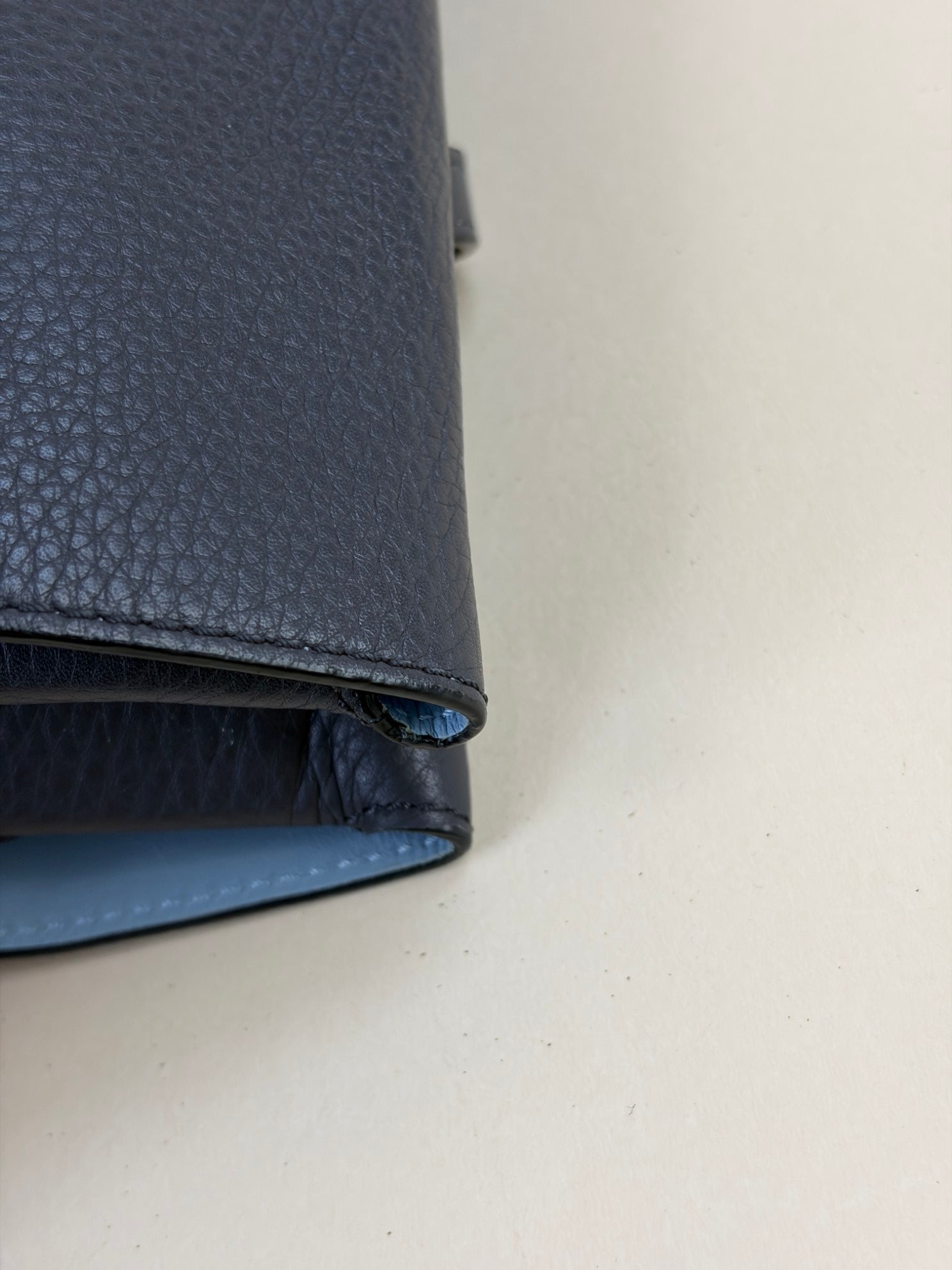 Burberry Grey Double Side Envelope Crossbody Bag