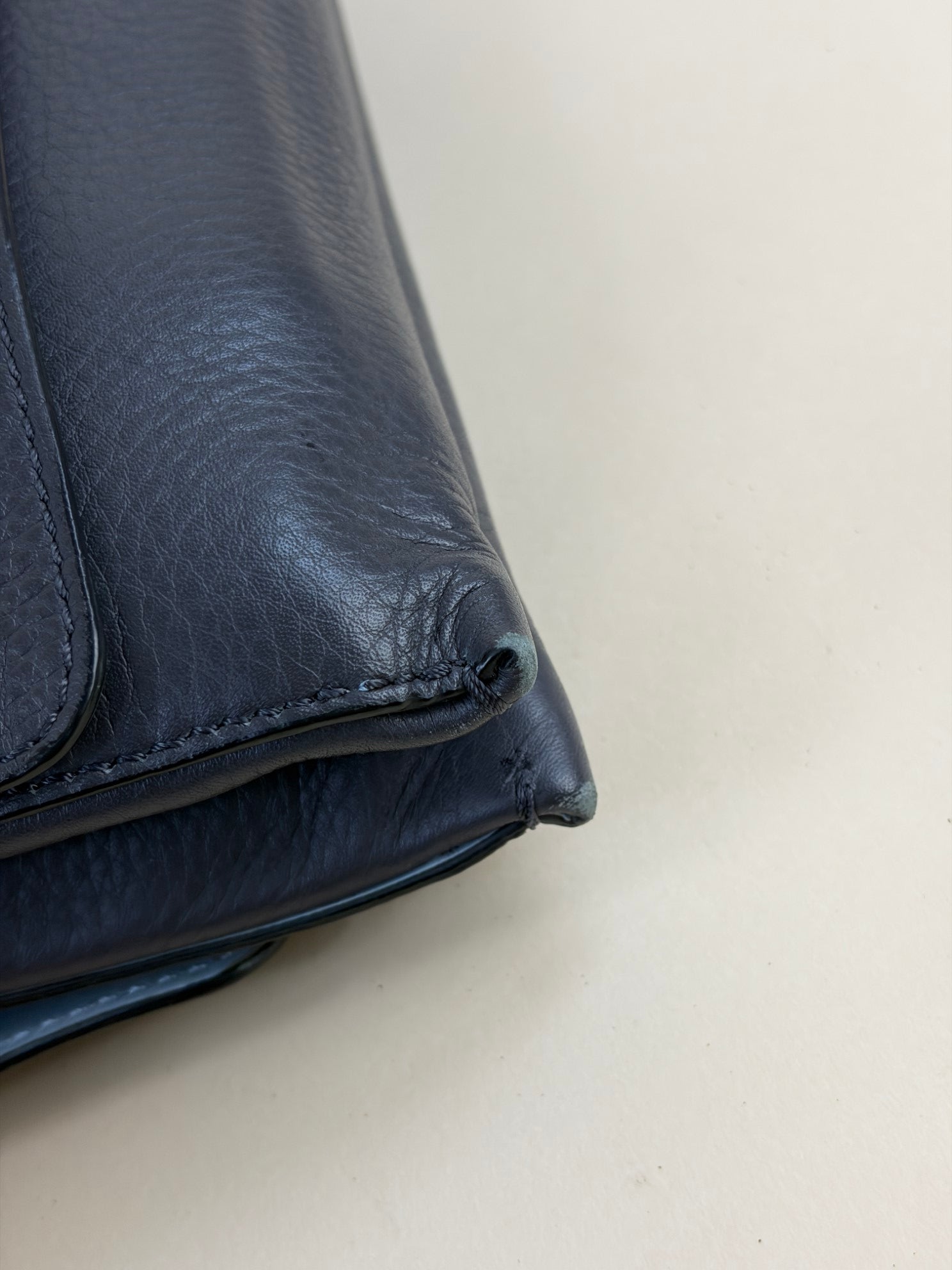 Burberry Grey Double Side Envelope Crossbody Bag