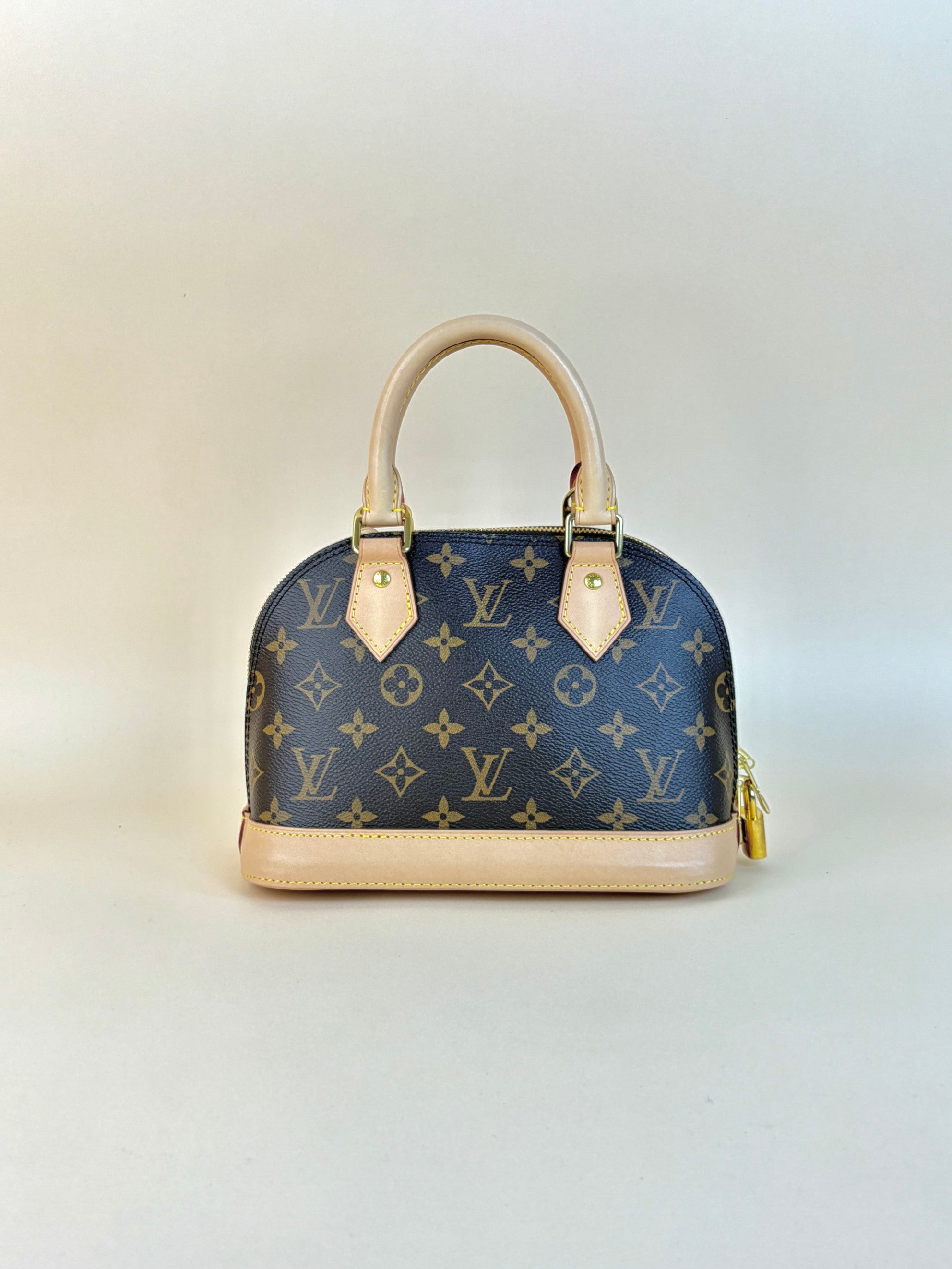 Louis Vuitton Monogram Alma BB Hand bag
