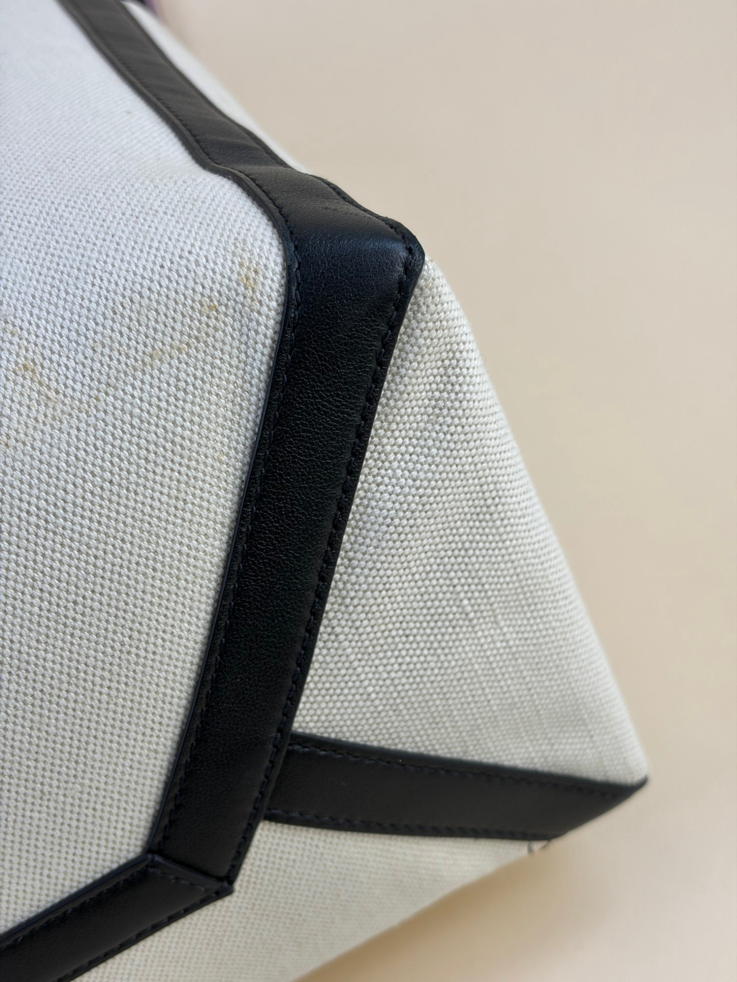 Valentino Bicolor VLTN Print Rockstud Tote Bag