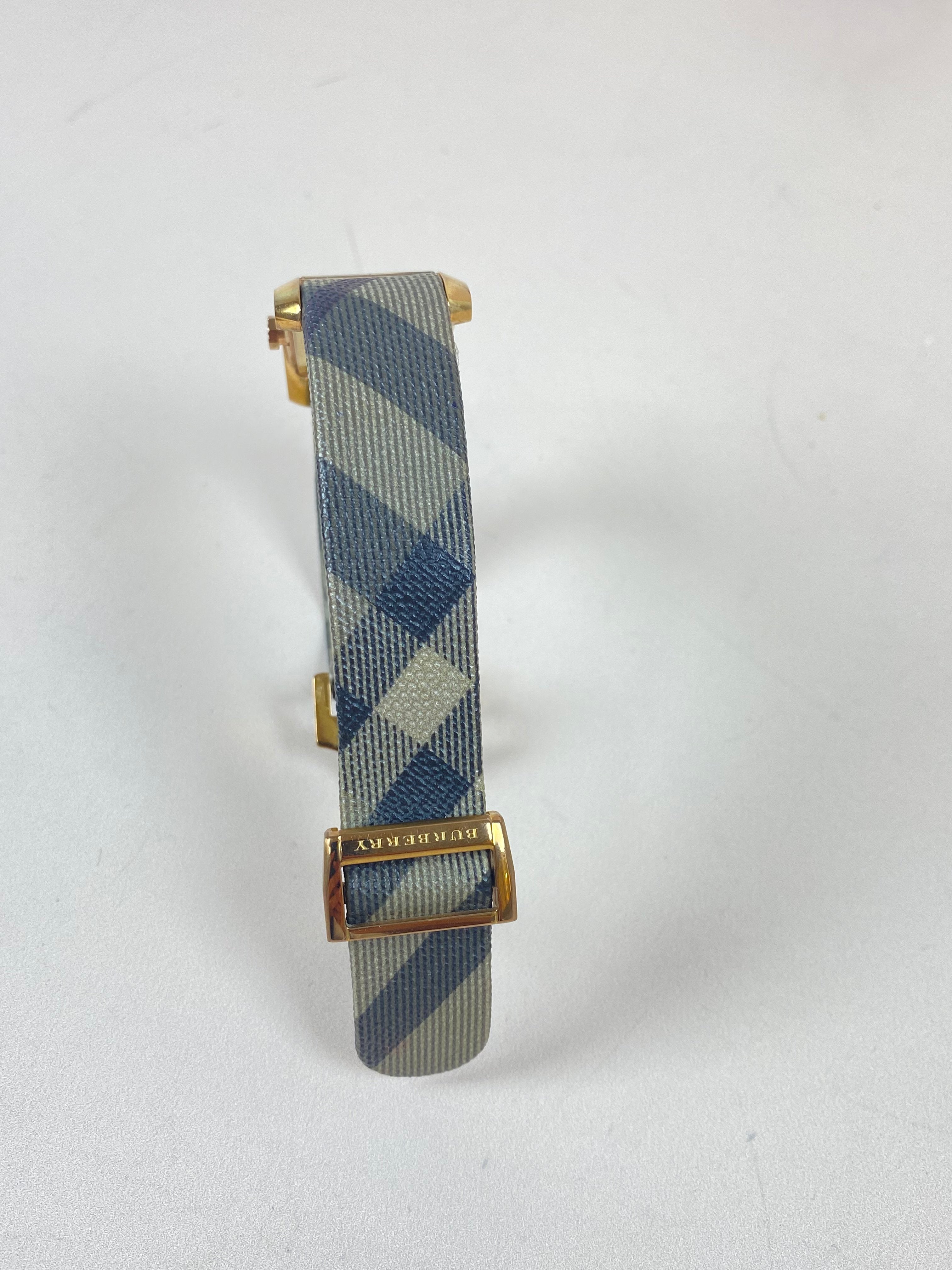 Burberry Gold House Check 38mm Watch (Unisex)