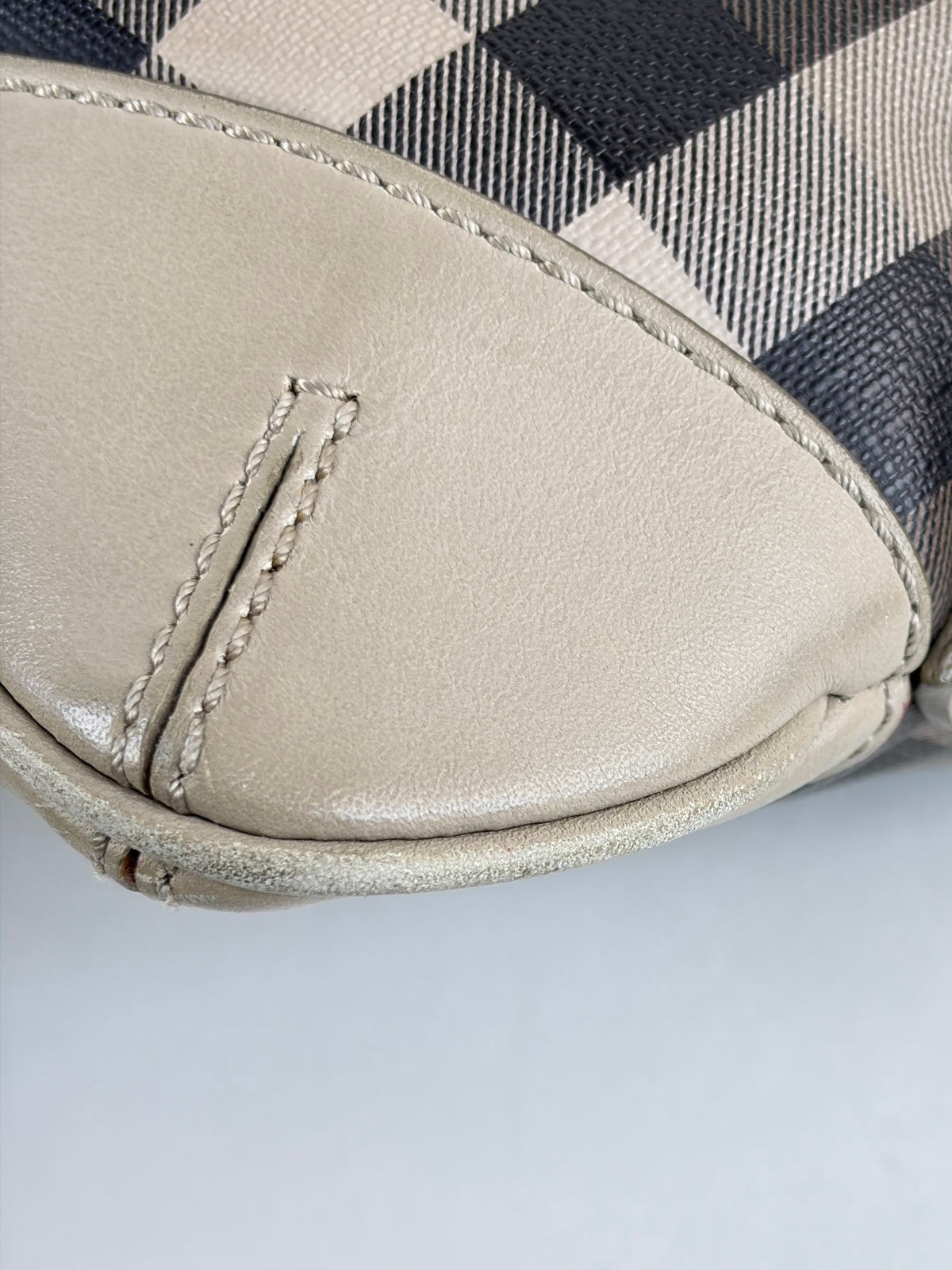 Burberry smoked trench coated canvas Hartham crossbody bag