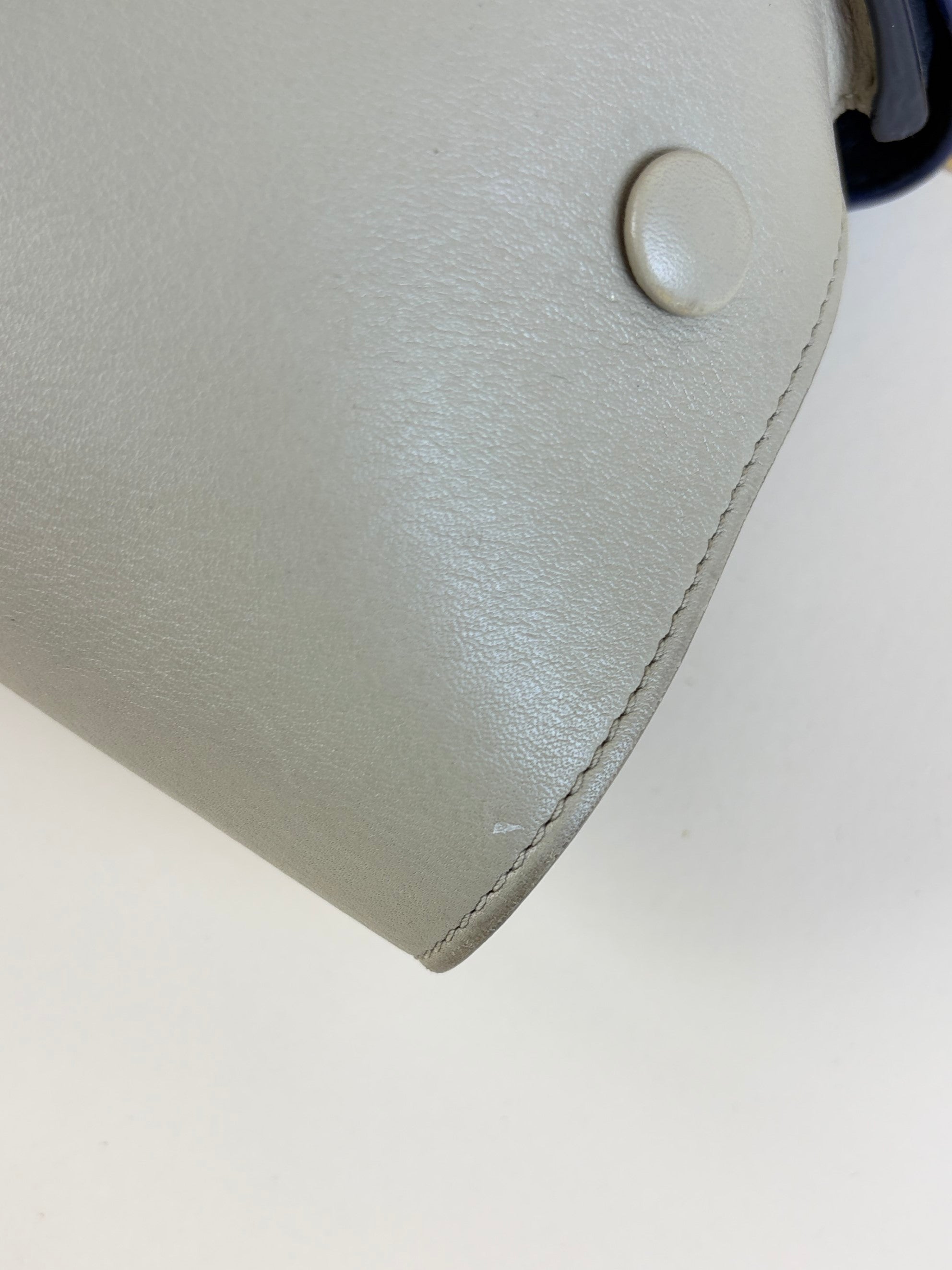 Celine Tricolor Trapeze top handle smooth calfskin
