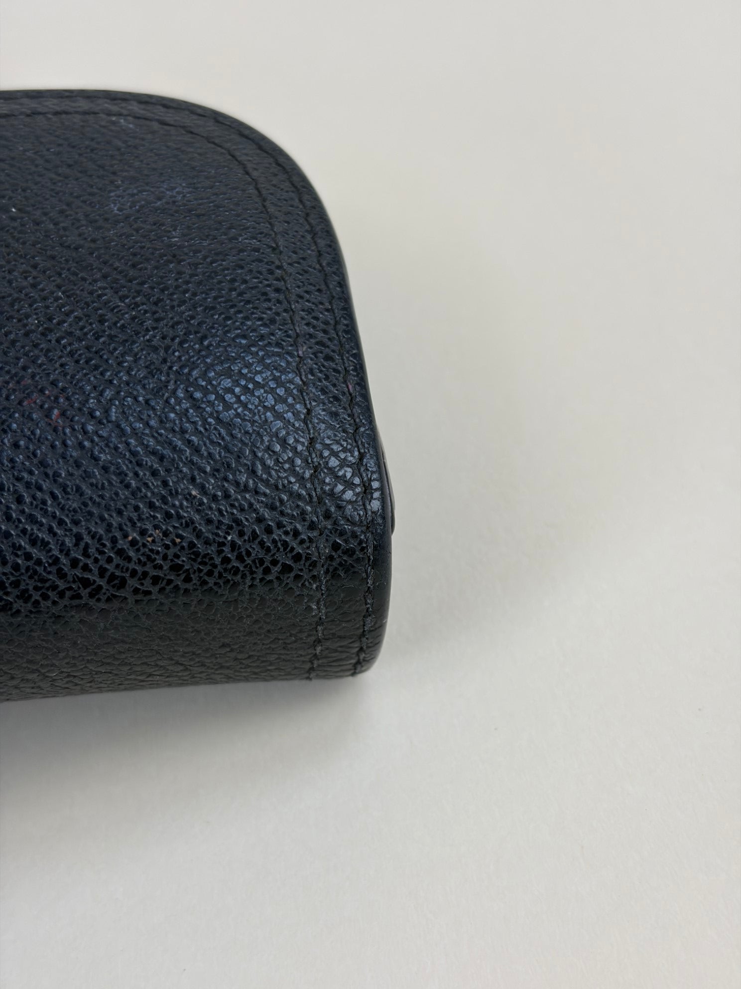 Burberry Black Buckle Continental Long Wallet