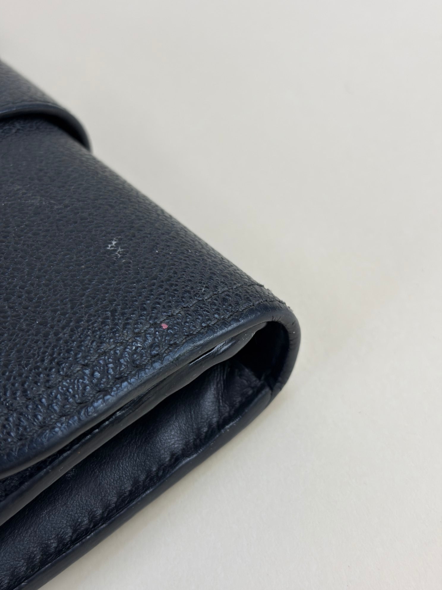 Burberry Black Buckle Continental Long Wallet