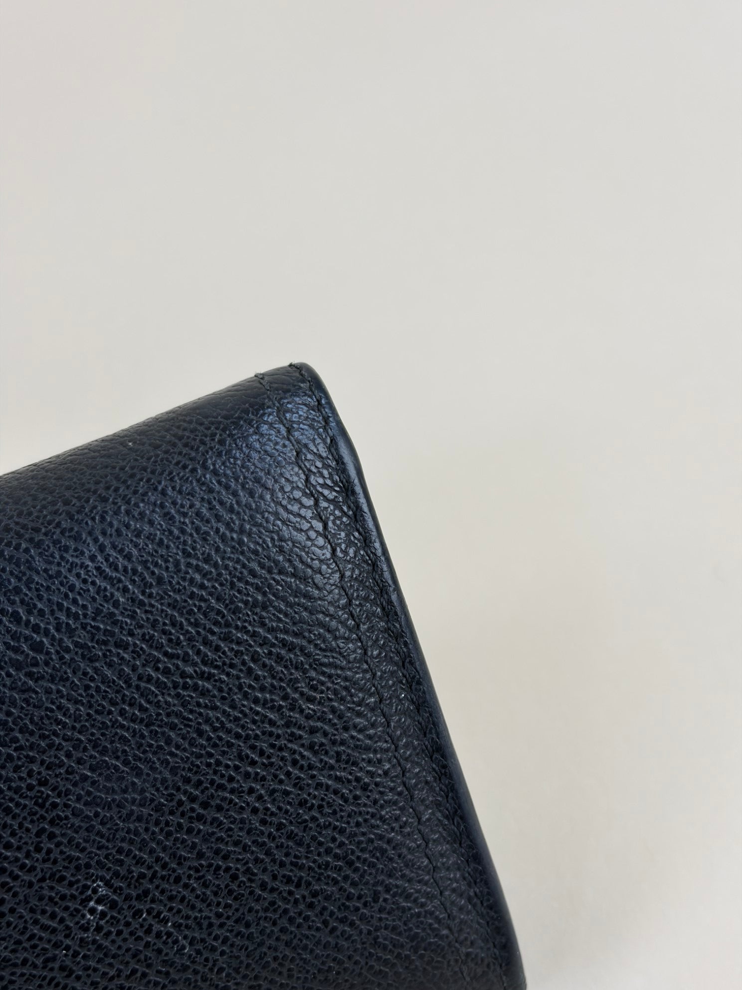 Burberry Black Buckle Continental Long Wallet