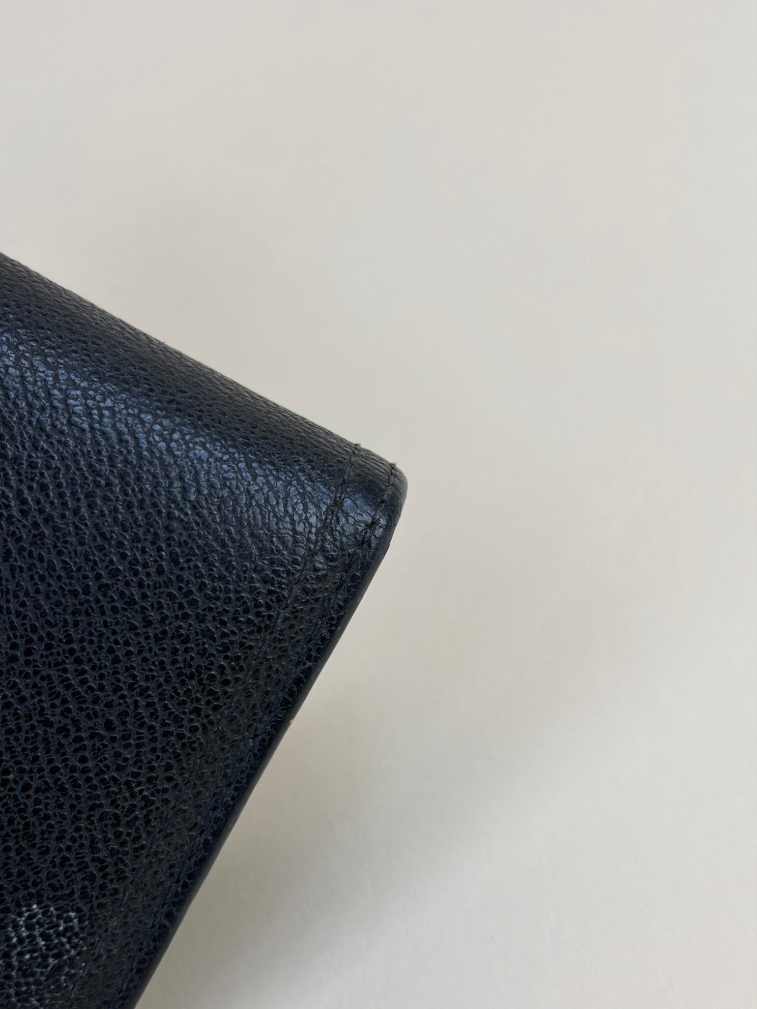 Burberry Black Buckle Continental Long Wallet