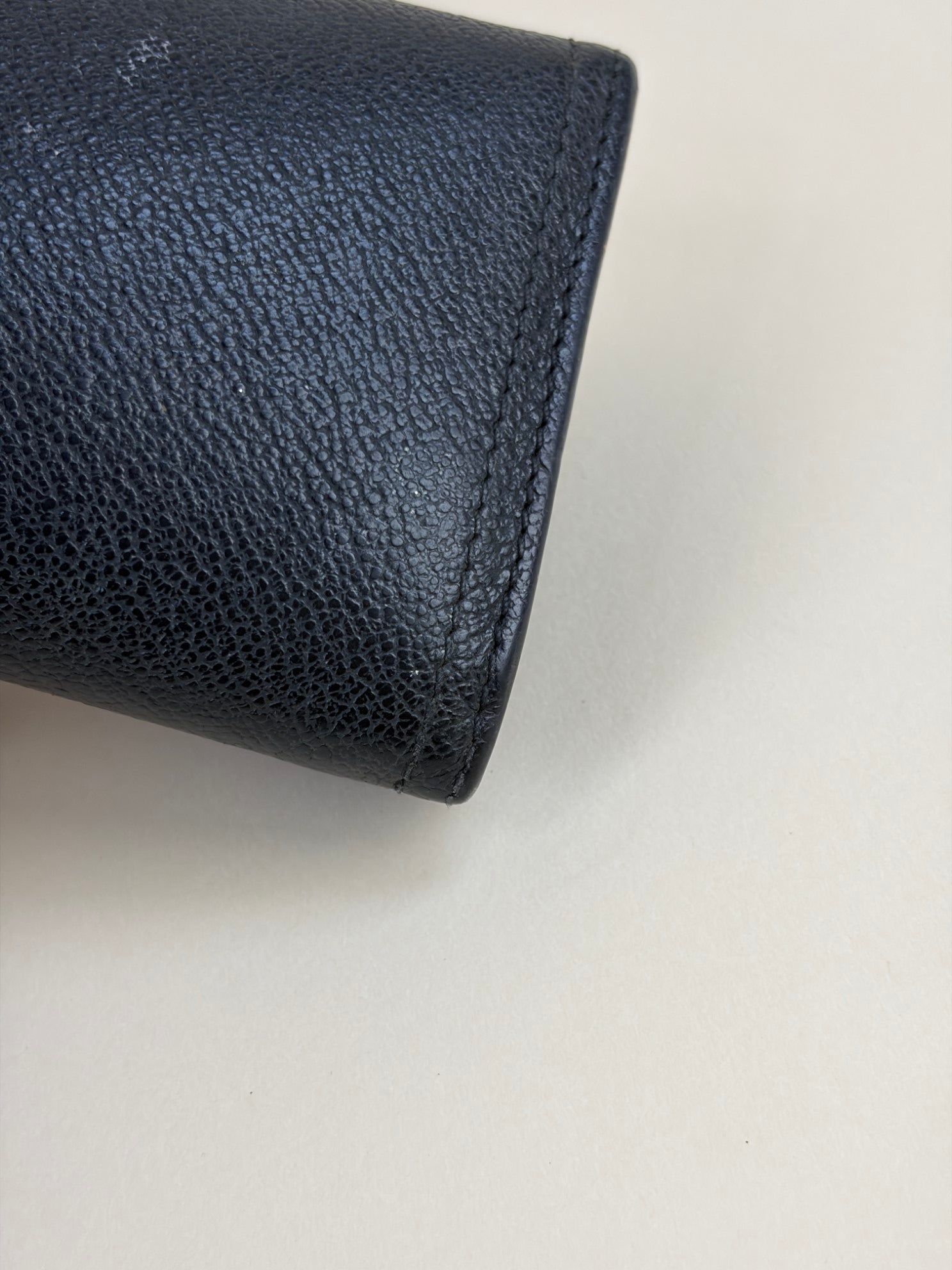 Burberry Black Buckle Continental Long Wallet