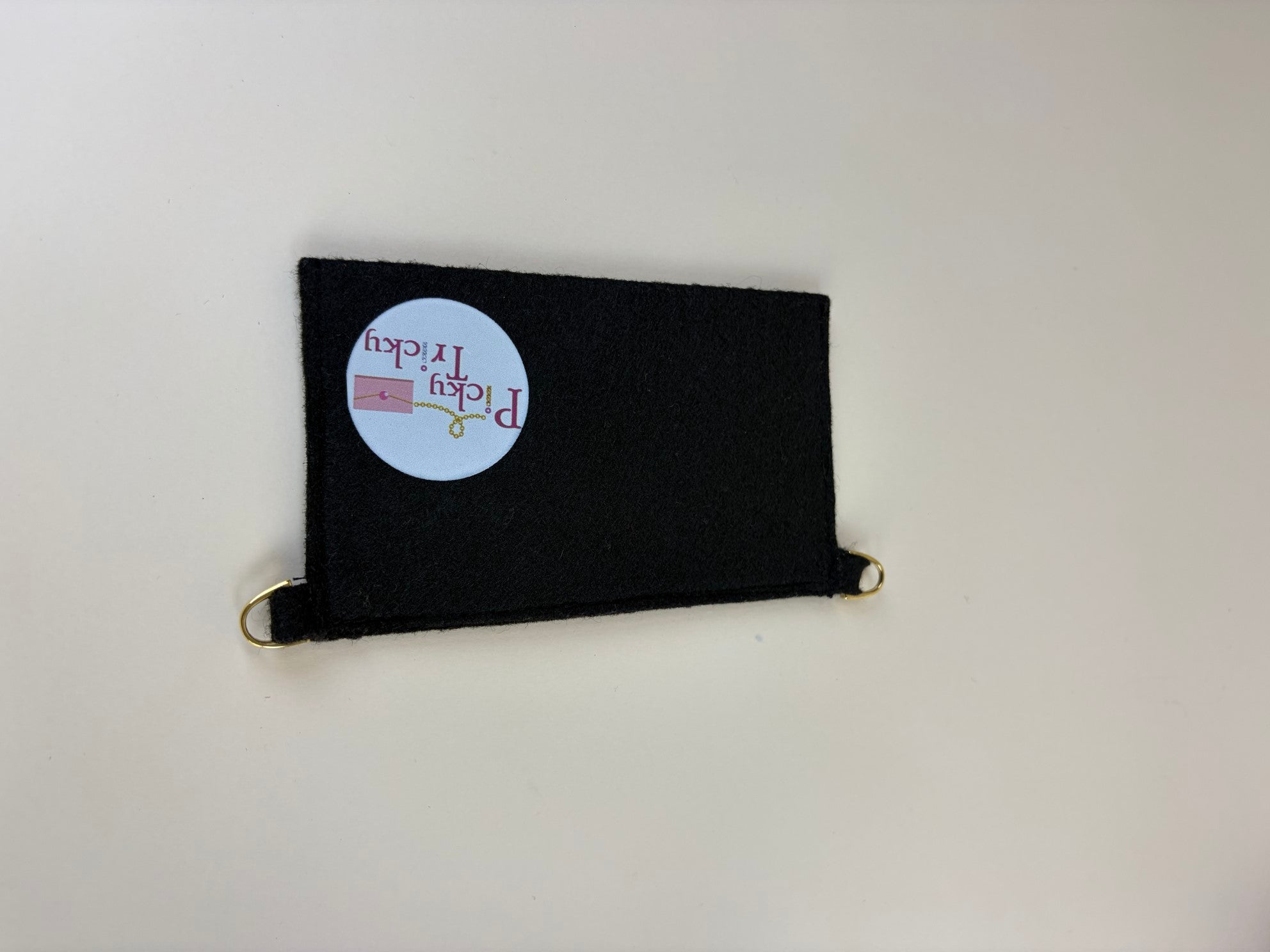 Chanel Black 19 Flap Wallet