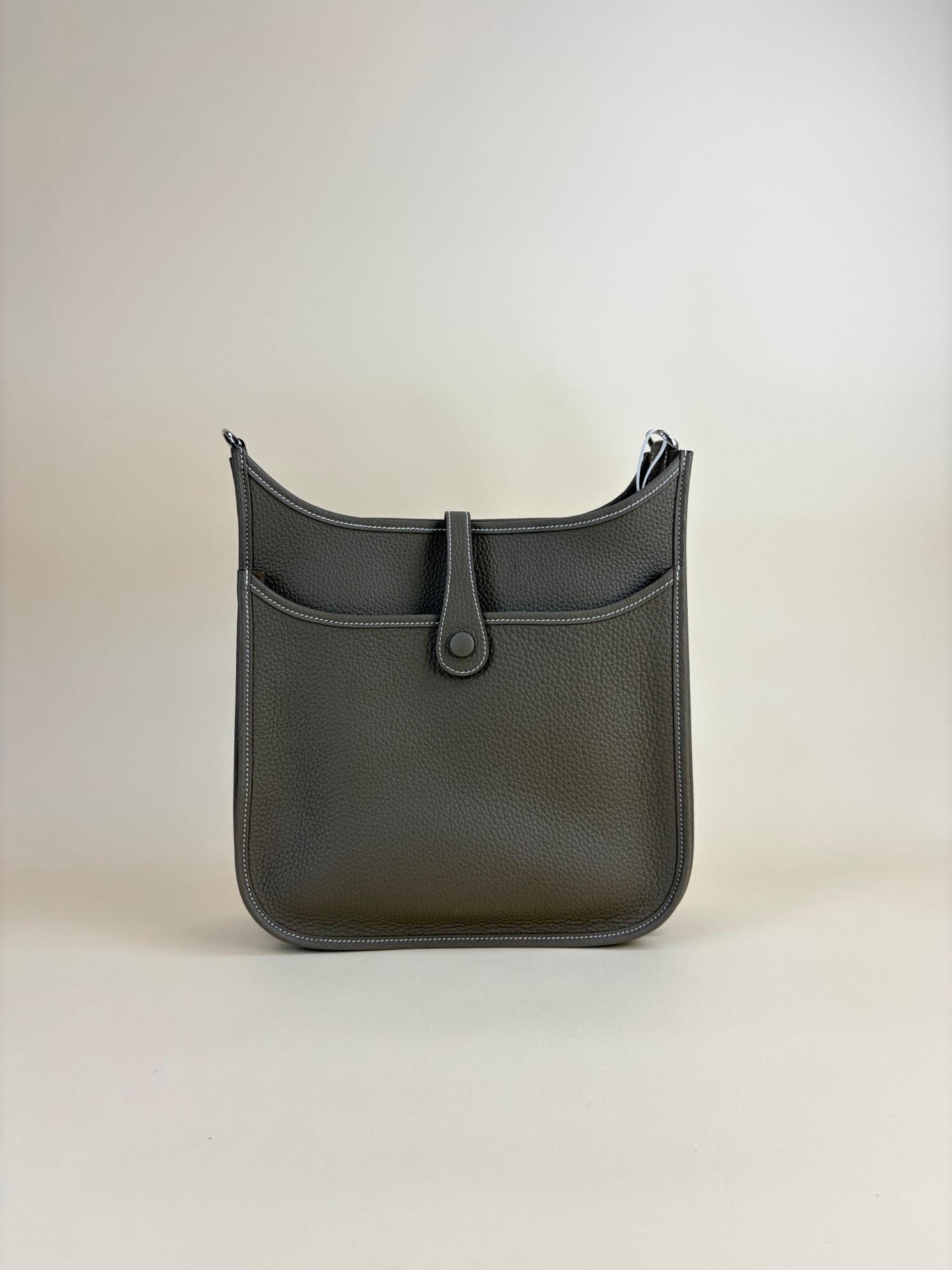 Hermes Etoupe Evelyne 29 Shoulder Bag