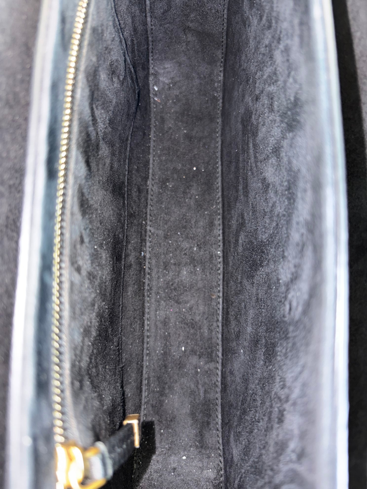 Dior black grained calfskin Dior evolution flap bag