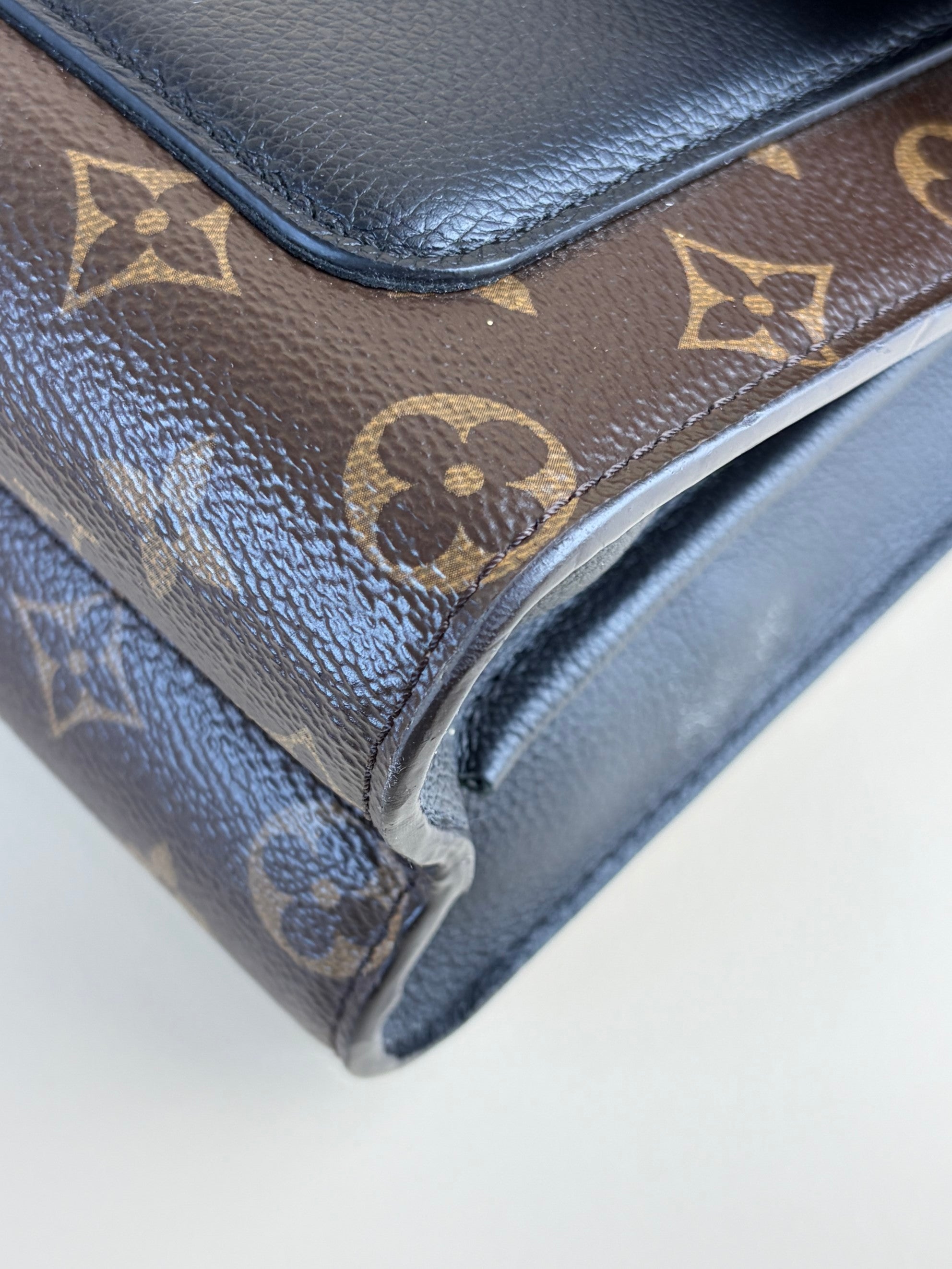 louis Vuitton monogram canvas black victories